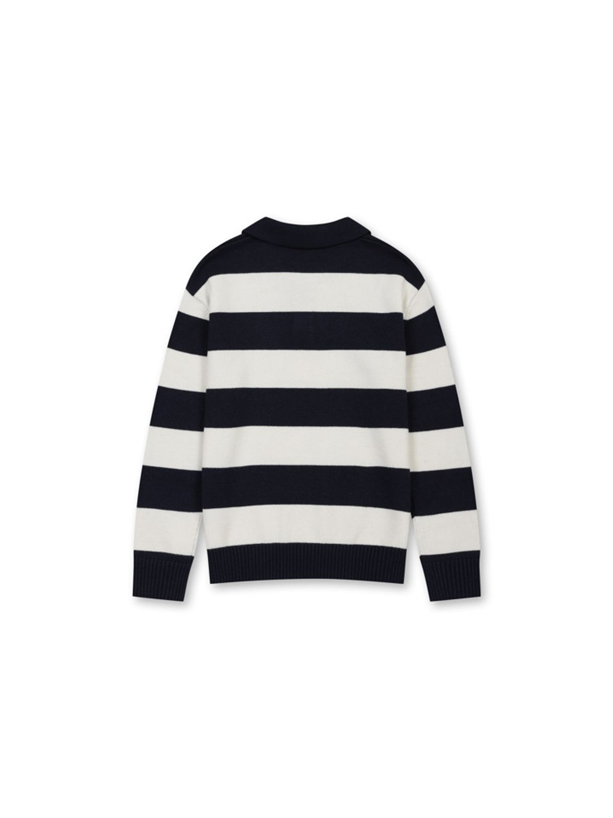 폴햄키즈(POLHAM KIDS) 공용) 스트라이프 카라 니트_PKF4ER3030