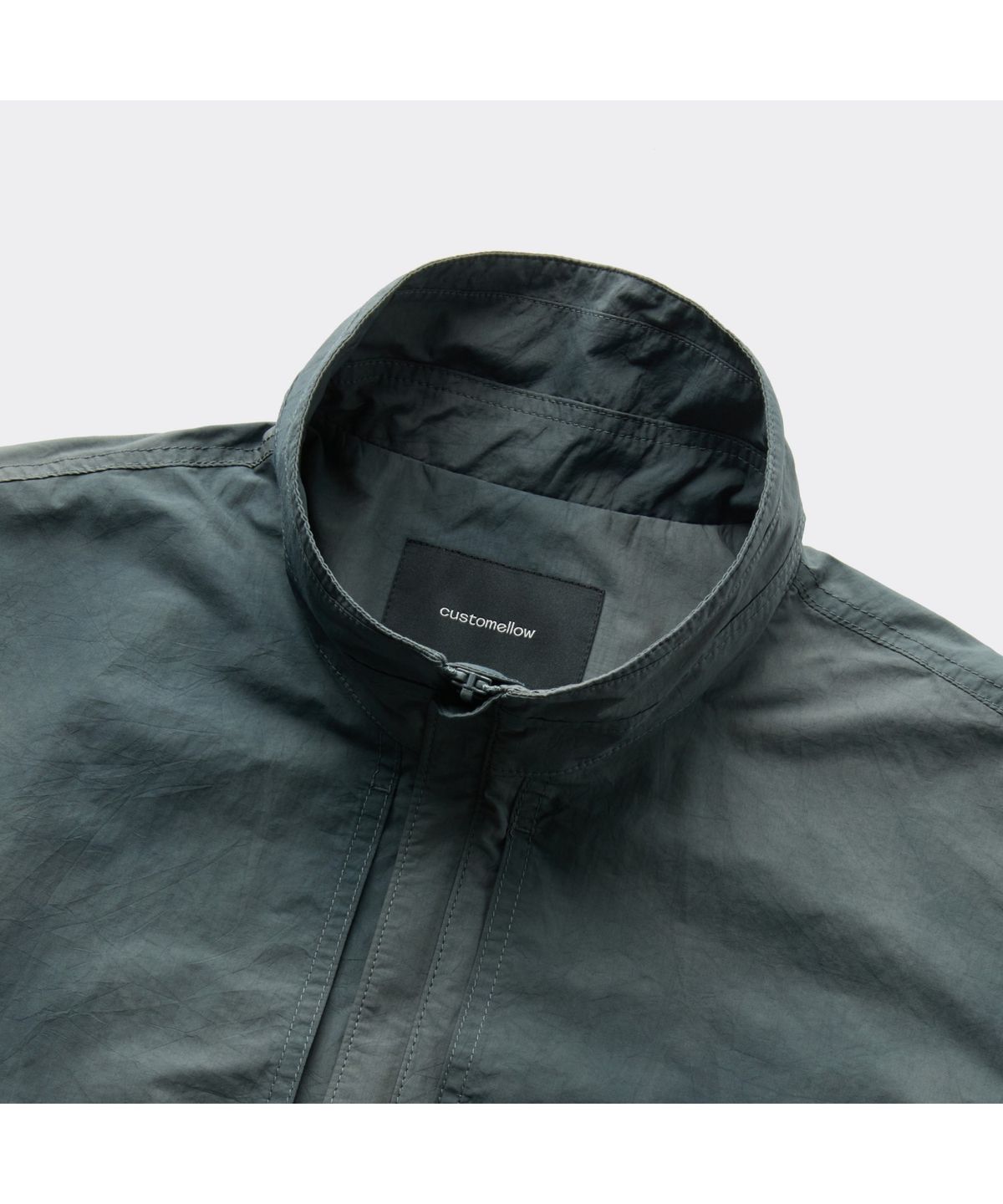 커스텀멜로우(CUSTOMELLOW) Dark Grey Anorak Jacket CWTAW25721GYD
