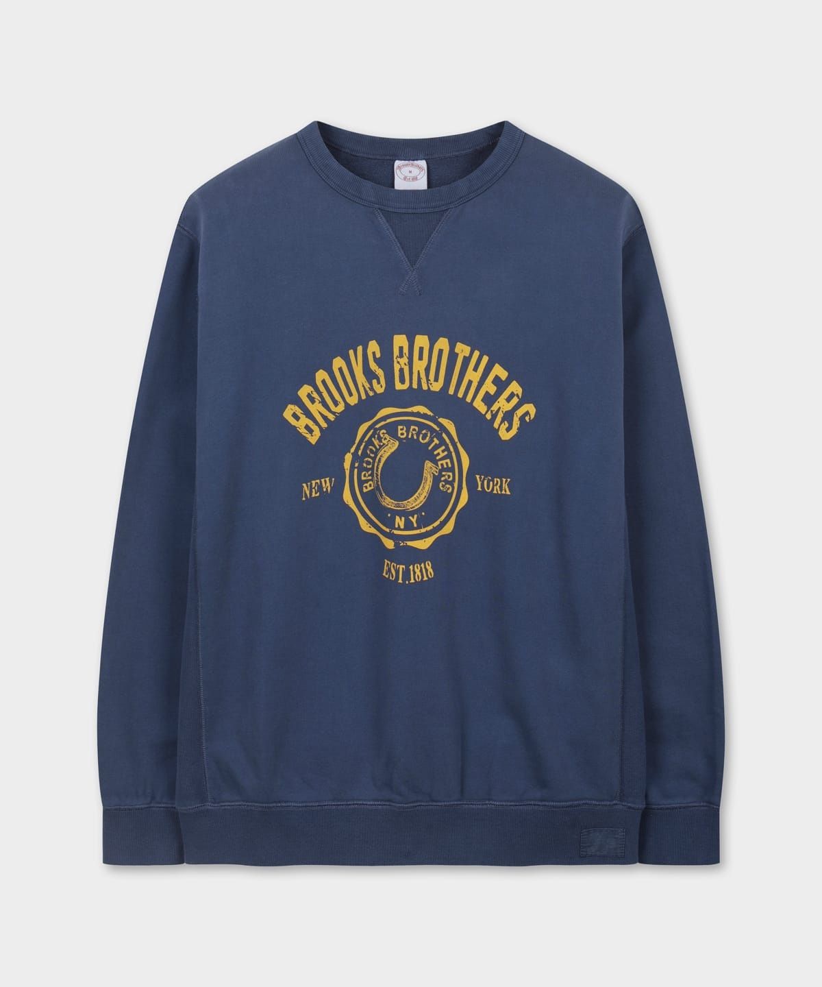 브룩스 브라더스(BROOKS BROTHERS) [Heritage] 아트웍 다잉 스웨트 셔츠 (네이비) (BBNPMHF303)