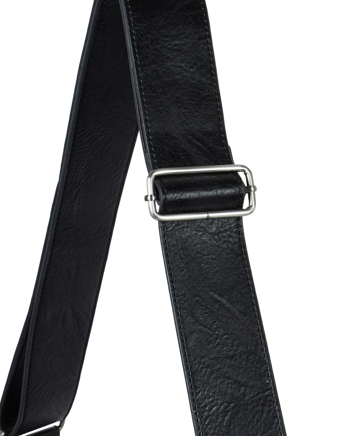 이우가마카라스(IUGAMAKARAS) Multi Pocket Leather Bag (Black)