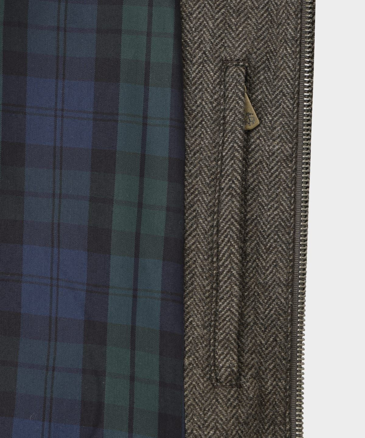 브룩스 브라더스(BROOKS BROTHERS) [Heritage] 울 헤링턴 점퍼 (브라운) (BBOTMHF307)