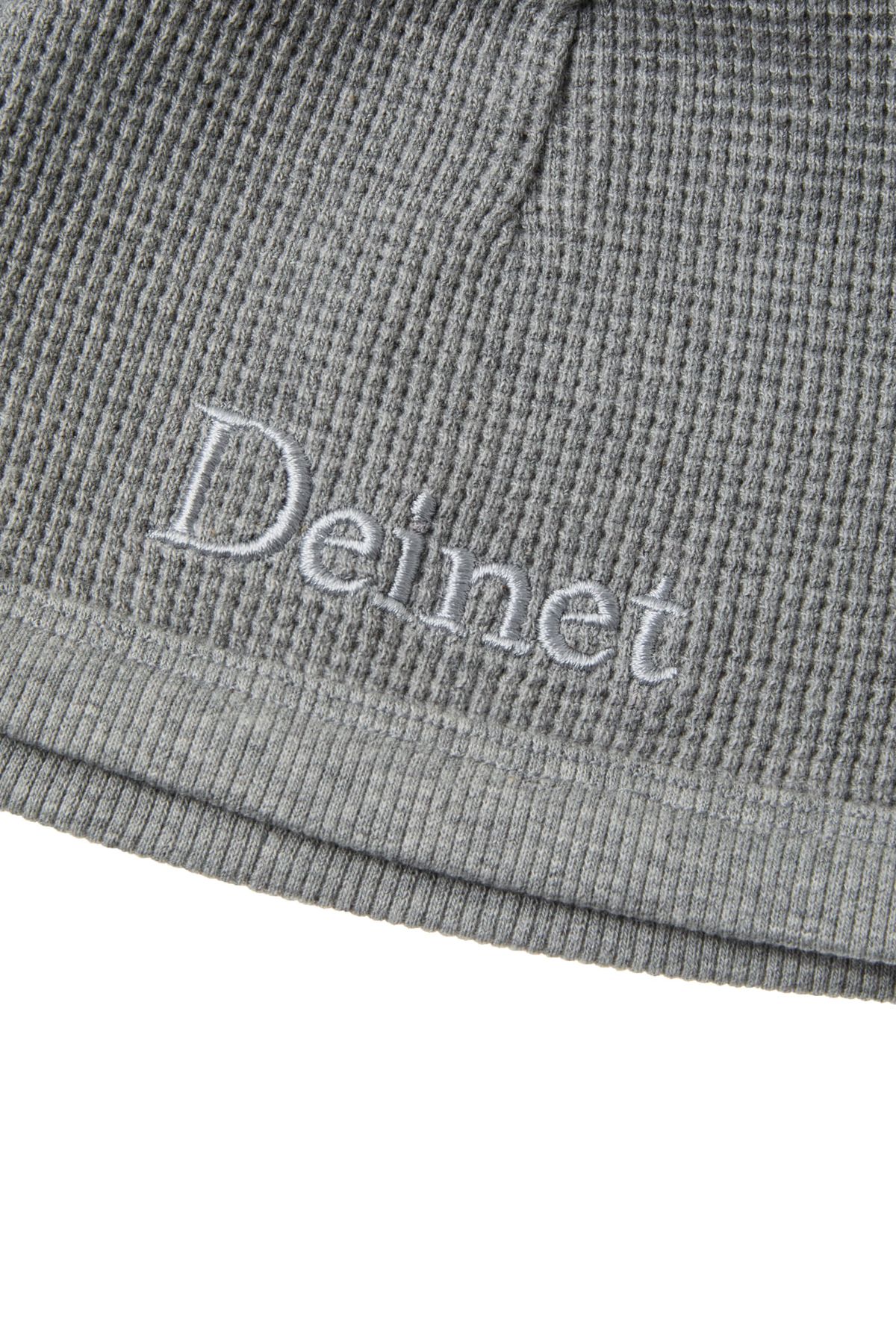다이닛(DEINET) WAFFLE BEANIE IN MELANGE GREY