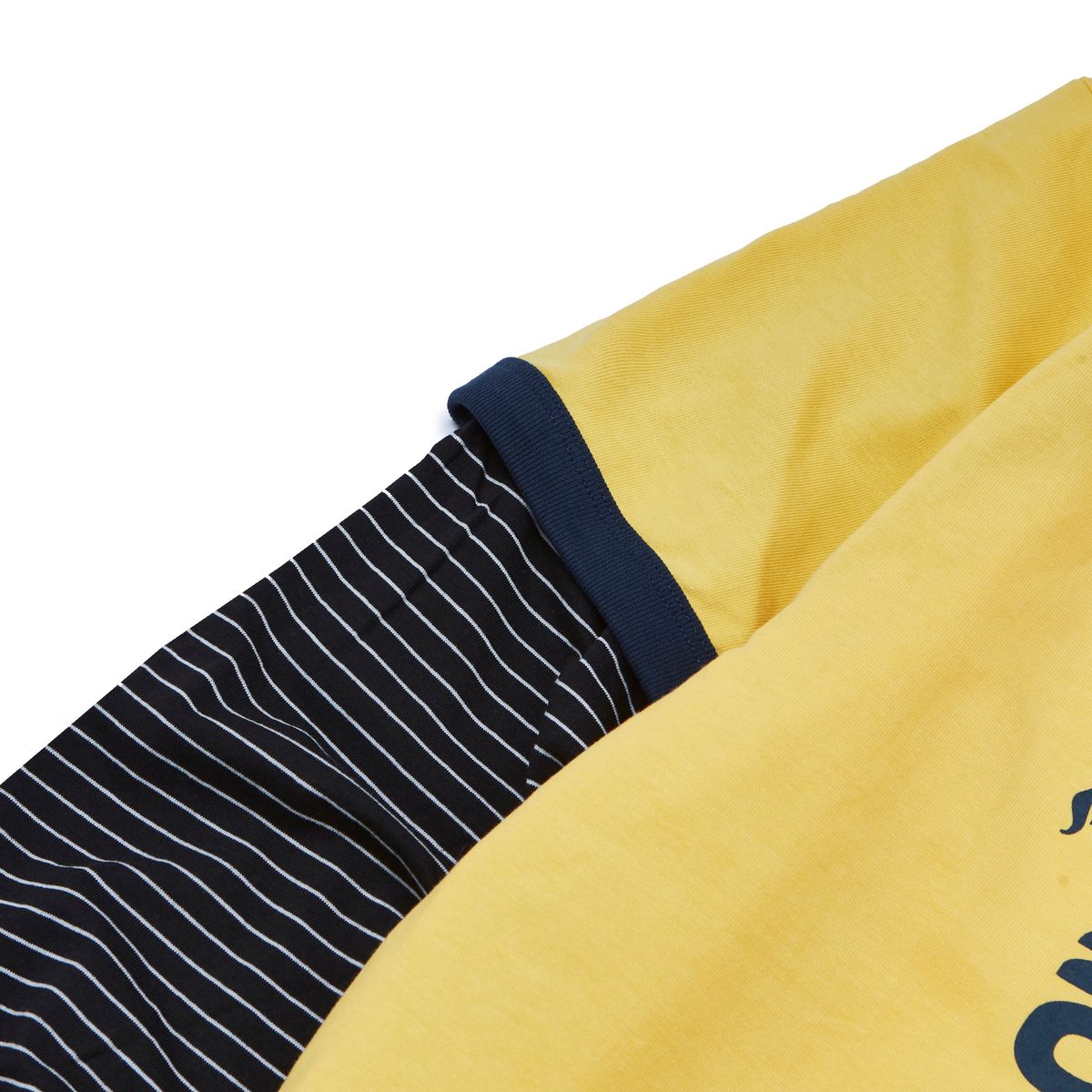 가먼츠팹(GARMENTS FAB) Adult Ringer Stripe Longsleeves (YELLOW)