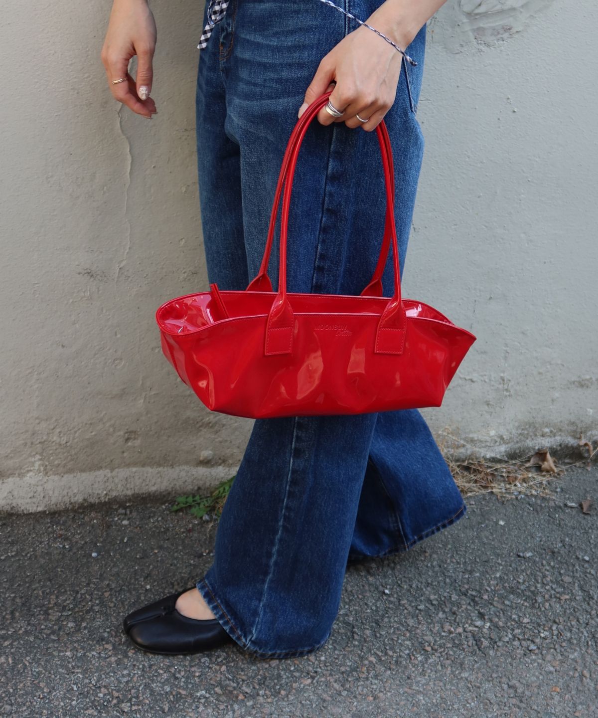문선 아카이브(MOONSUN ARCHIVE) M.C Baguette Bag / Red