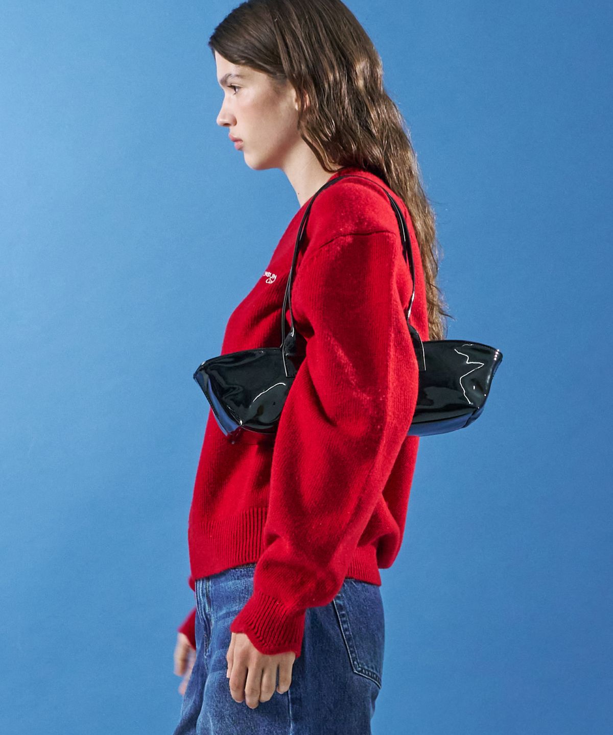 문선 아카이브(MOONSUN ARCHIVE) M.C Baguette Bag / Black