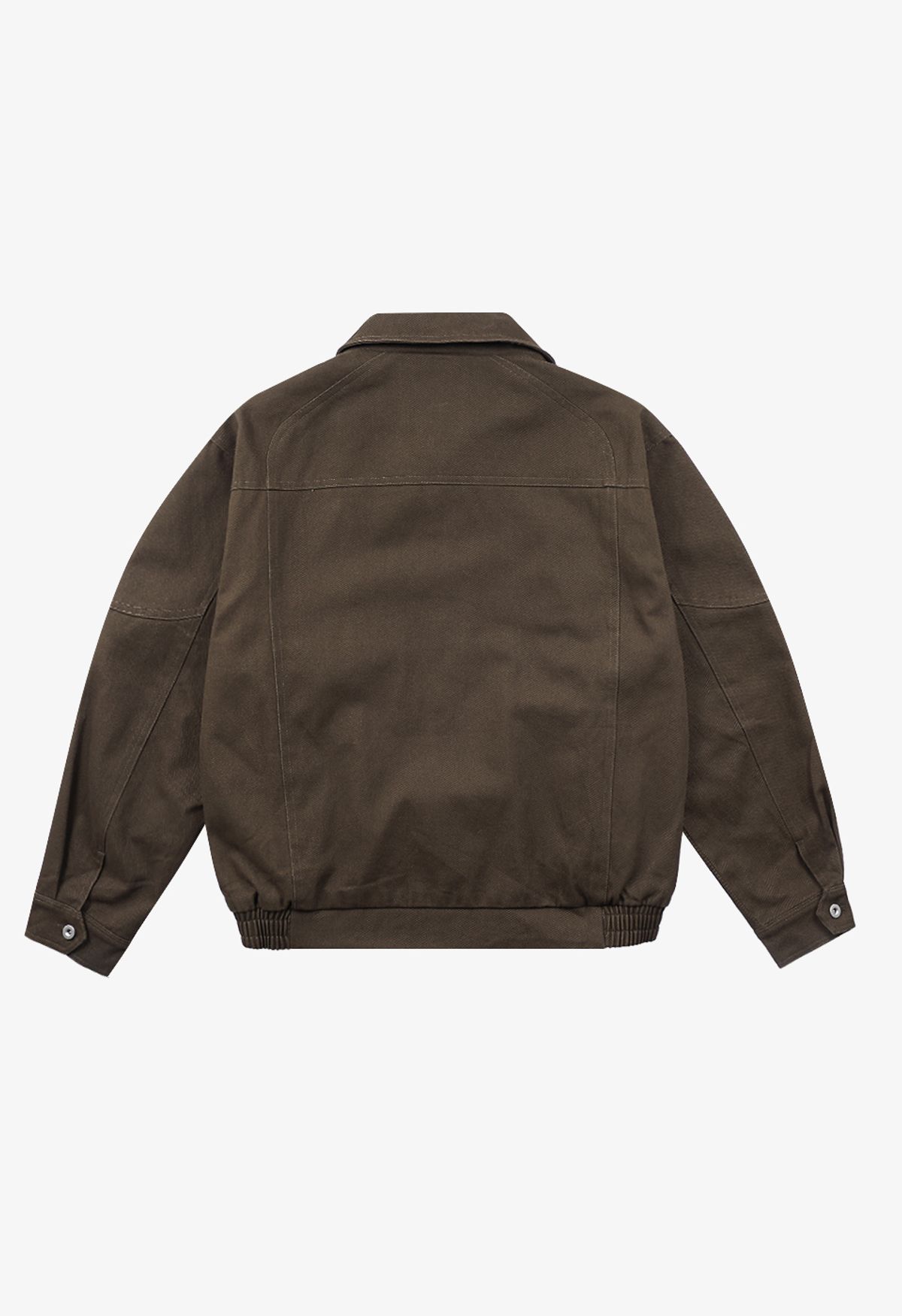 오우사(OWSA) 카라 절개 블루종 자켓 2color