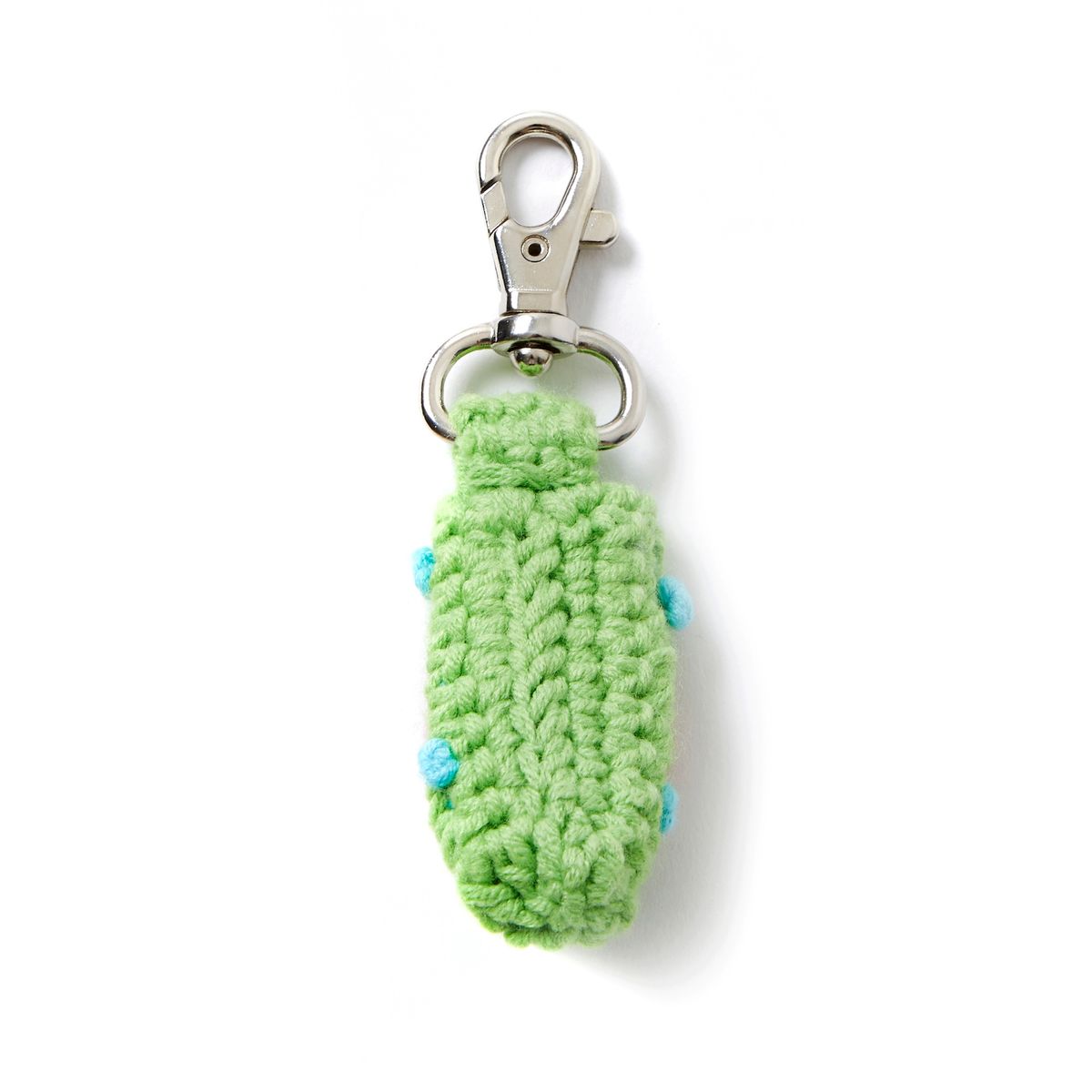 가먼츠팹(GARMENTS FAB) Flower Crochet Lip-Balm Keyring (GREEN)
