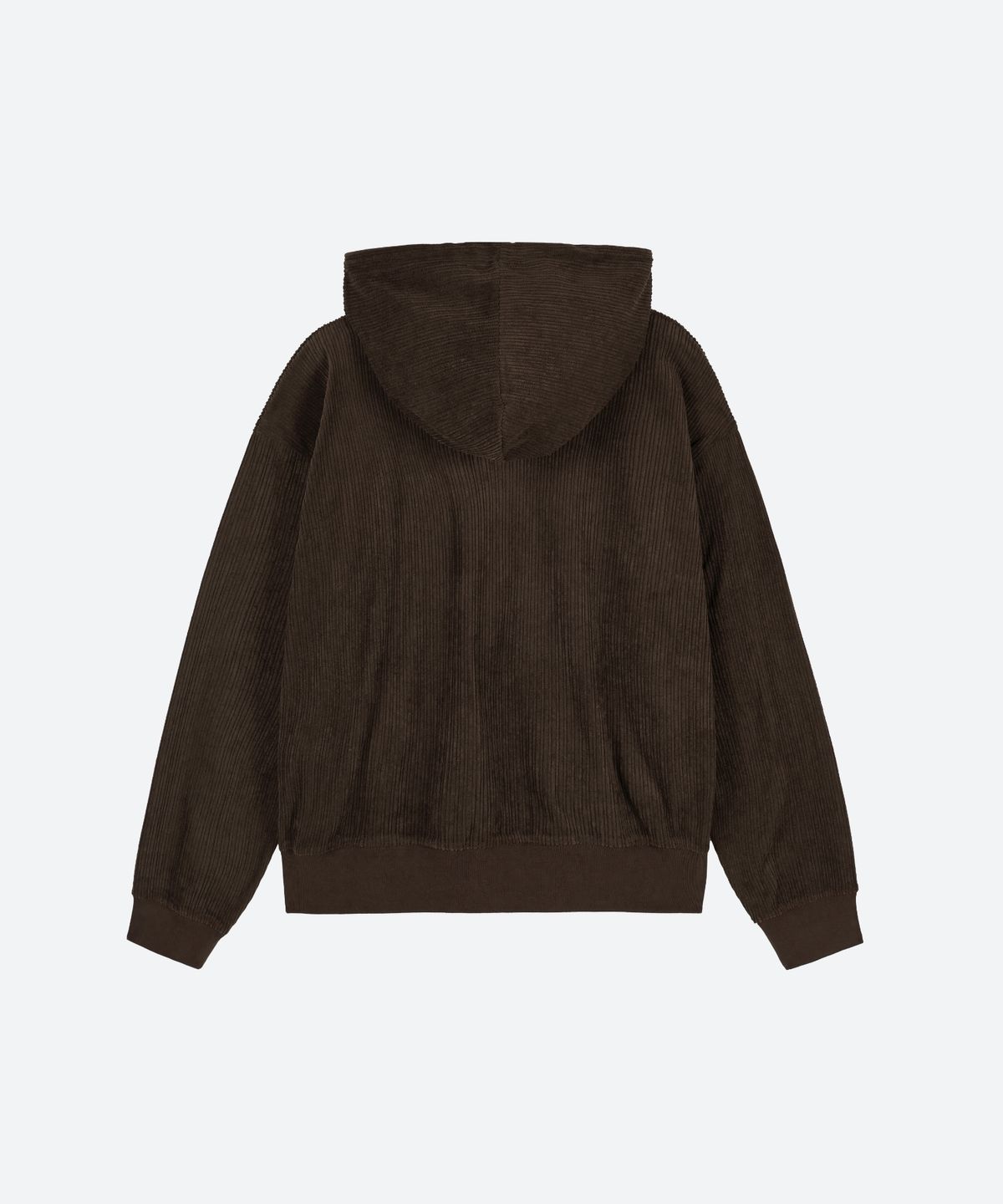 문선(MOONSUN) M.C UNISEX, Corduroy Hood zip-up / Brown