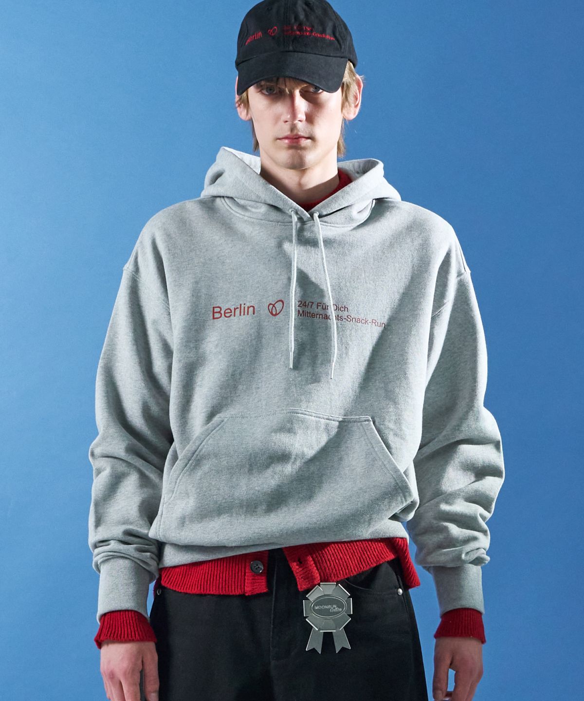 문선 아카이브(MOONSUN ARCHIVE) M.C Berlin 247 Hoodie / Gray