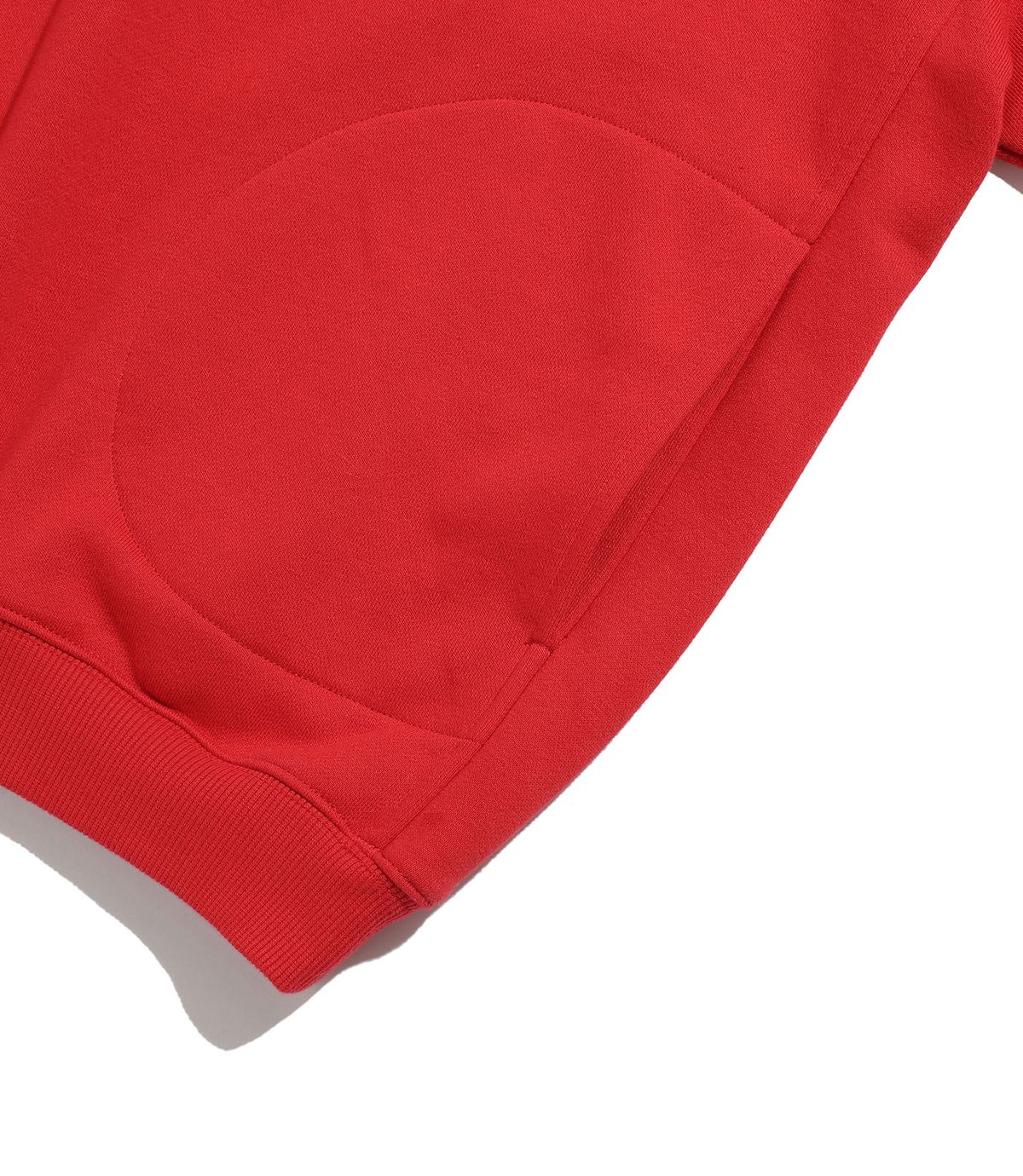 나이스고스트클럽(NICEGHOSTCLUB) FFATS ROUND COLLAR HOODIE_RED(NG2FFUM410A)