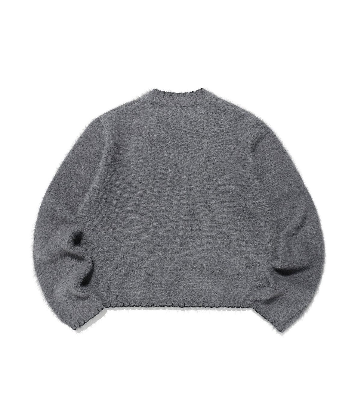 나이스고스트클럽(NICEGHOSTCLUB) FFATS BUTTON CARDIGAN_GREY(NG2FFFK683A)