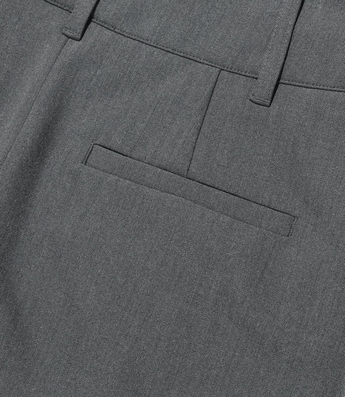 나이스고스트클럽(NICEGHOSTCLUB) FFATS LAP SKIRT PANTS_GREY(NG2FFUPA90A)
