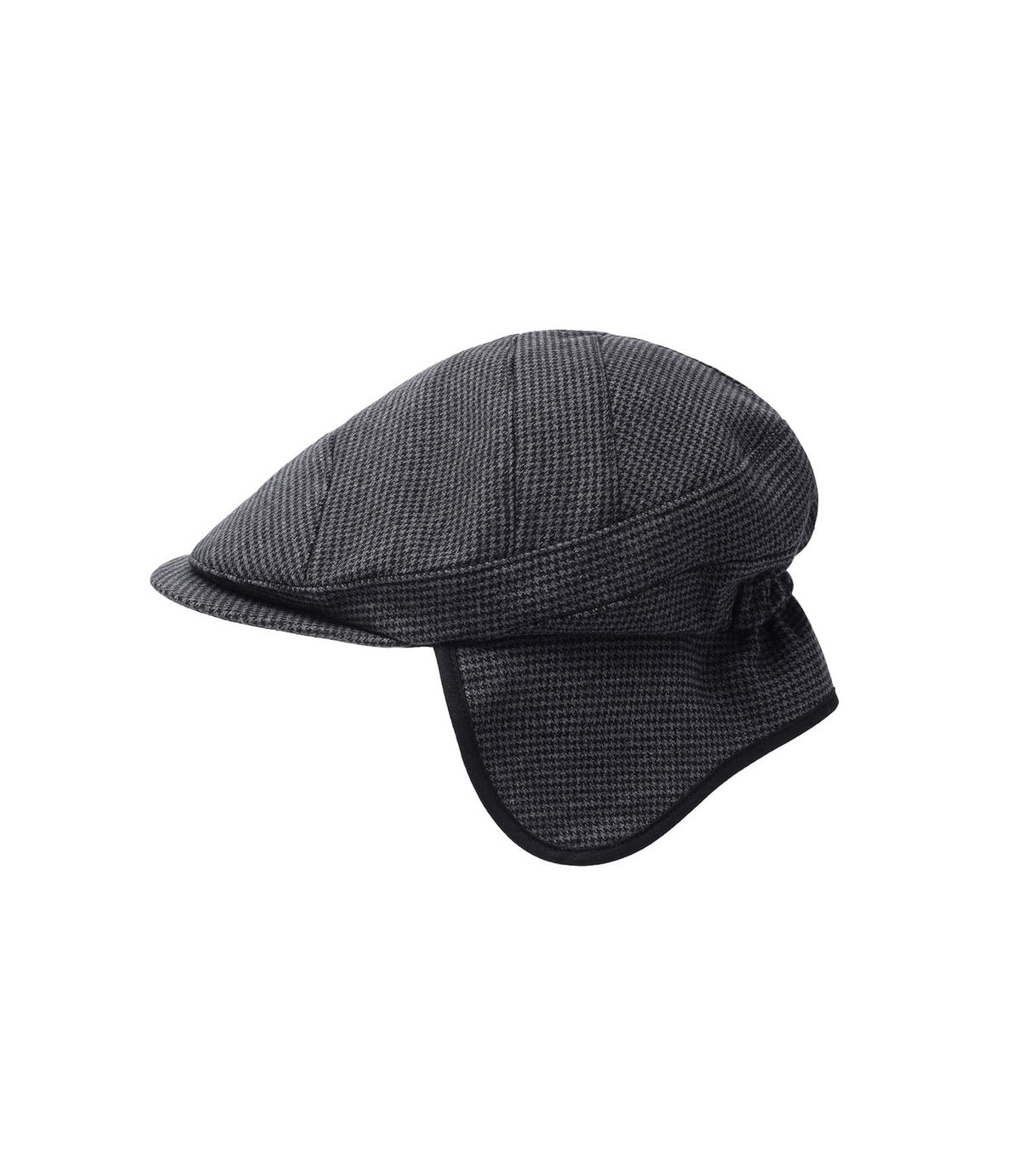 나이스고스트클럽(NICEGHOSTCLUB) FFATS EAR FLAPS HUNTING CAP_BLACK(NG2FFUAB35A)
