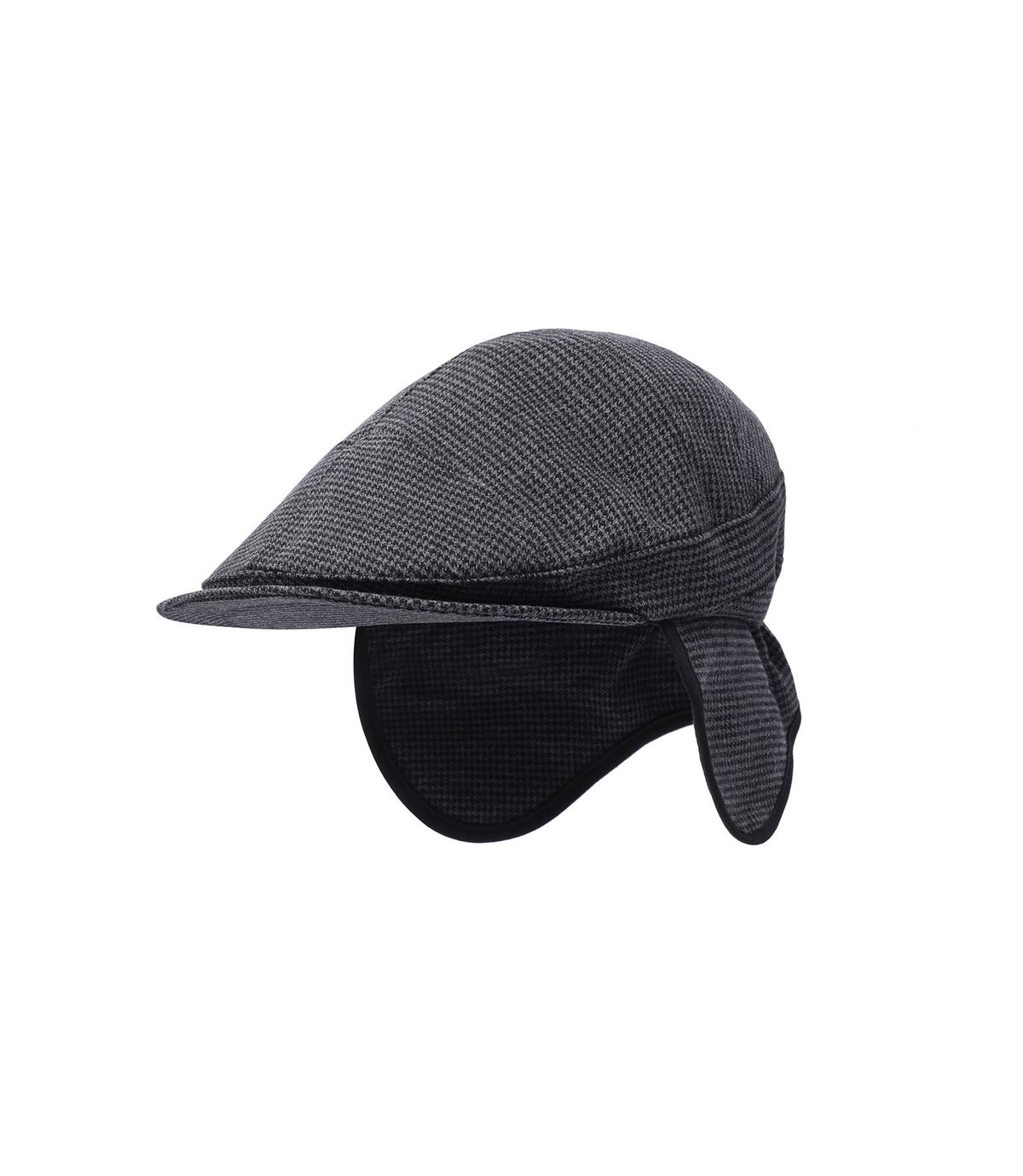 나이스고스트클럽(NICEGHOSTCLUB) FFATS EAR FLAPS HUNTING CAP_BLACK(NG2FFUAB35A)