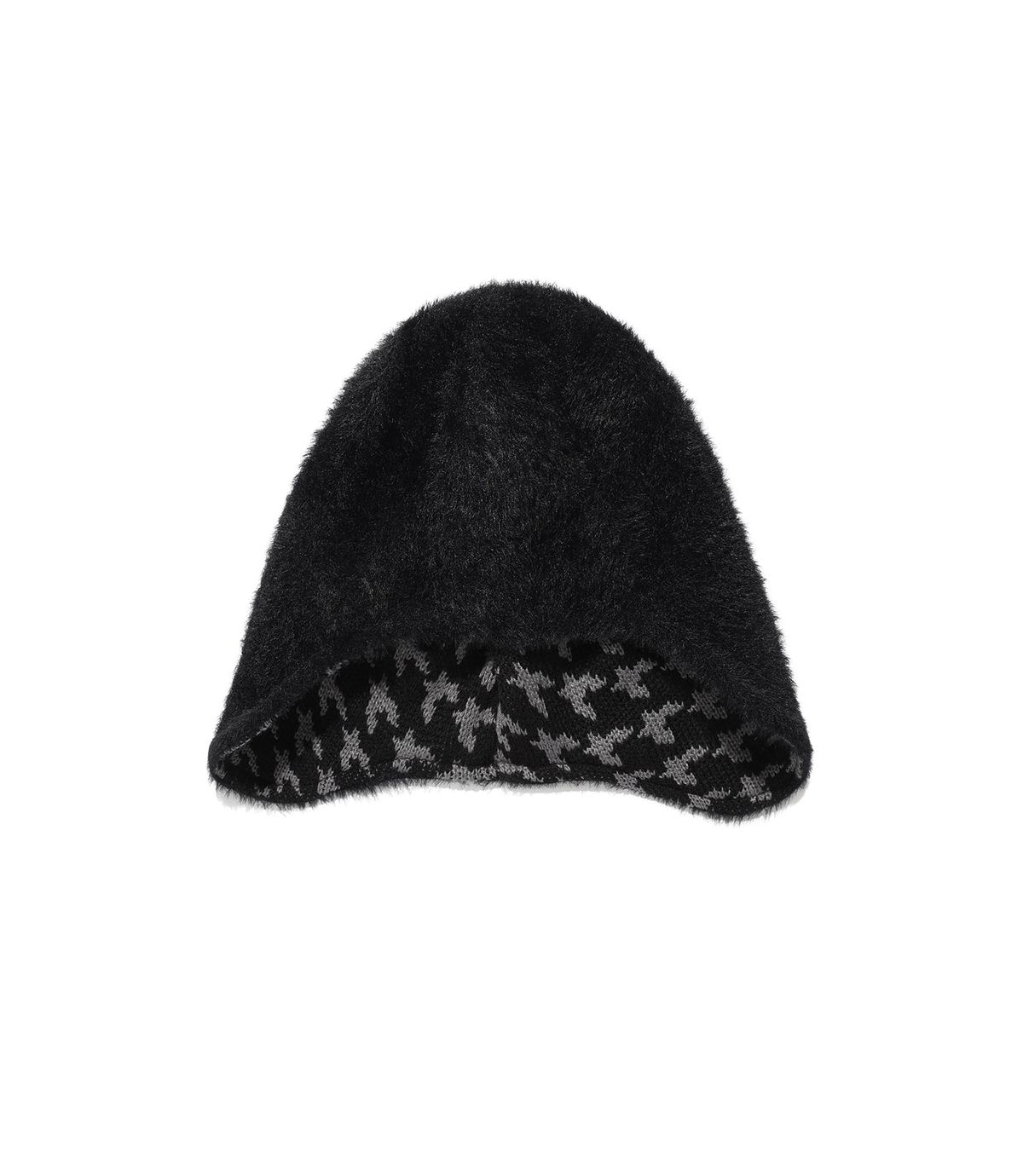나이스고스트클럽(NICEGHOSTCLUB) FFATS EARCAP BUTTON BEANIE_BLACK(NG2FFUAB34A)