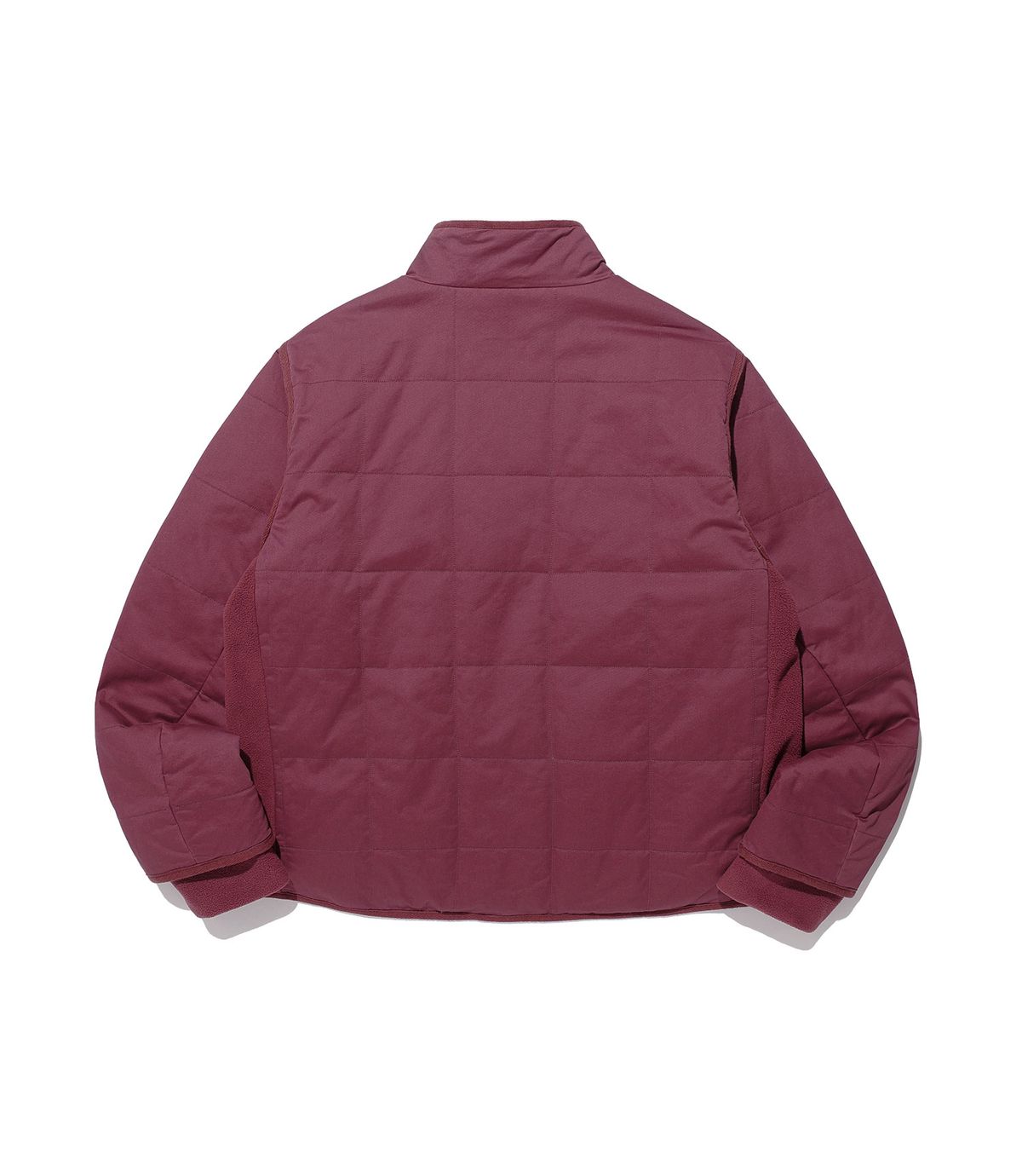 나이스고스트클럽(NICEGHOSTCLUB) COTTON WASHED QUILTING JACKET_BURGUNDY(NG2FWUB900A)