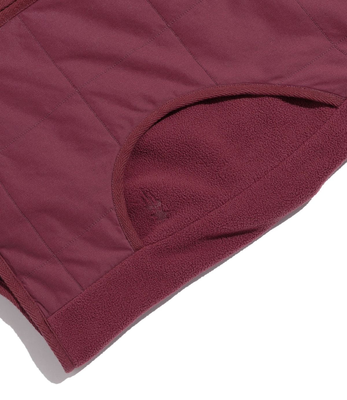 나이스고스트클럽(NICEGHOSTCLUB) COTTON WASHED QUILTING JACKET_BURGUNDY(NG2FWUB900A)