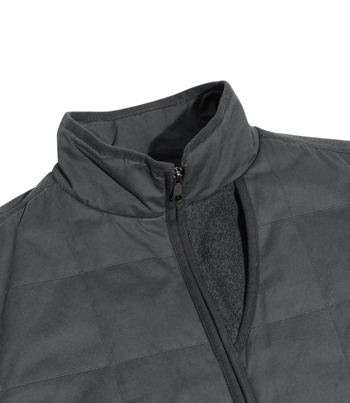 나이스고스트클럽(NICEGHOSTCLUB) COTTON WASHED QUILTING JACKET_CHARCOAL(NG2FWUB900A)