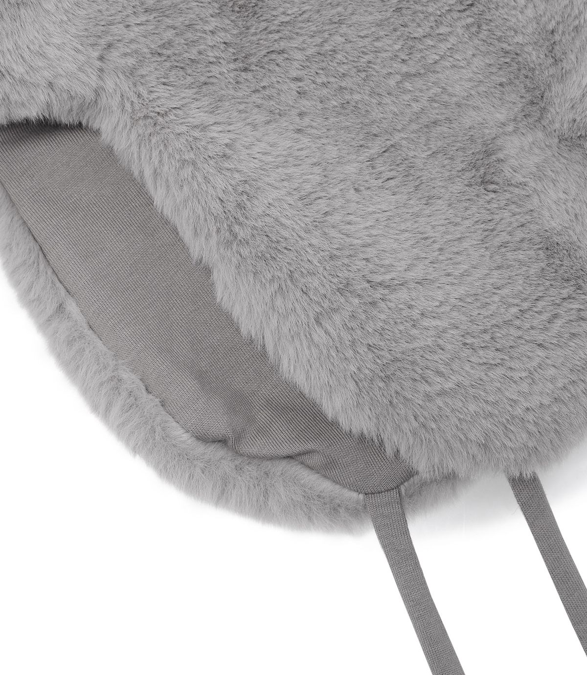 나이스고스트클럽(NICEGHOSTCLUB) FUR EARCAP BEANIE_GREY(NG2FFUAB25A)
