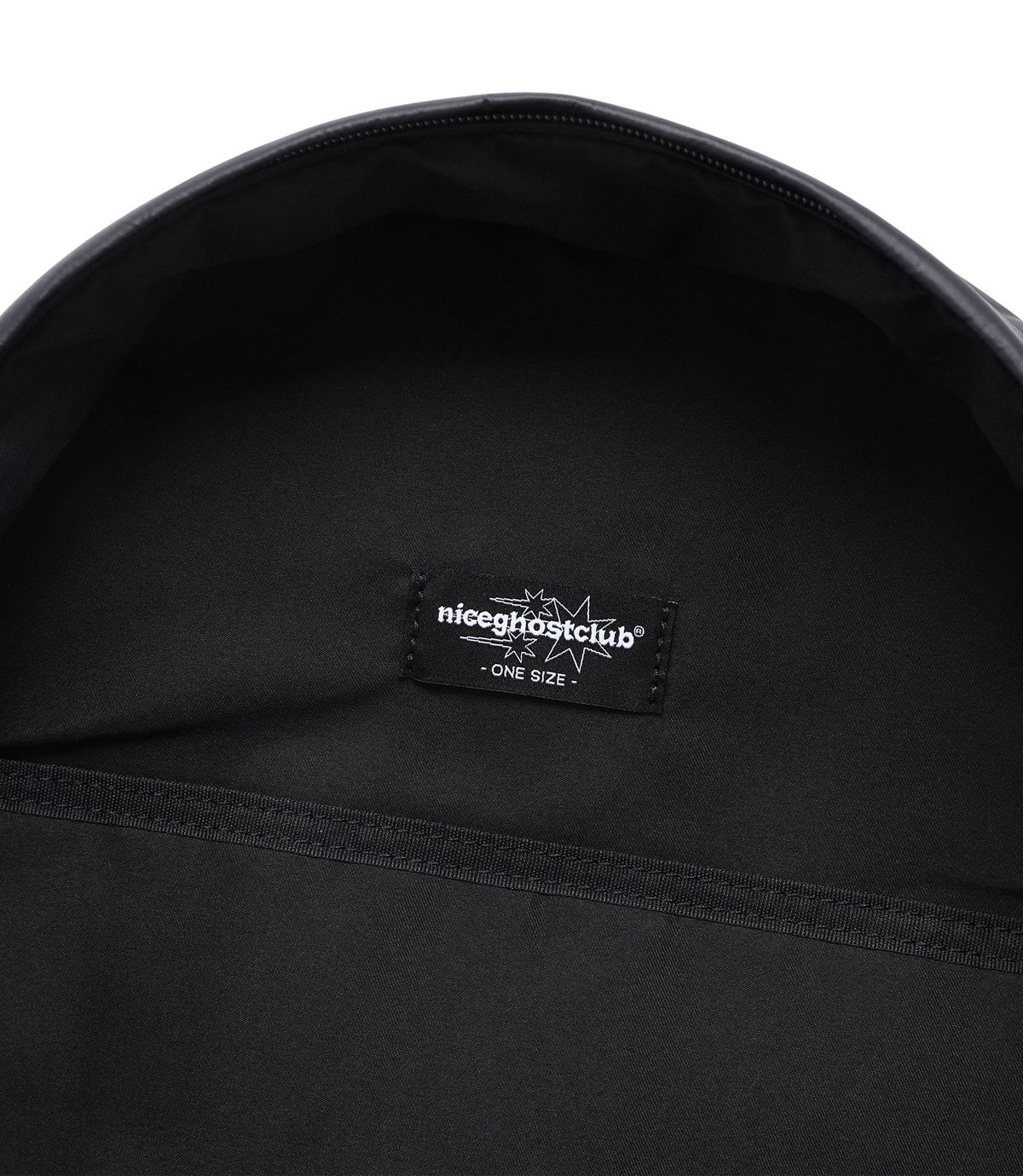 나이스고스트클럽(NICEGHOSTCLUB) STITCH PUFFER BACKPACK_BLACK(NG2FFUAB42A)