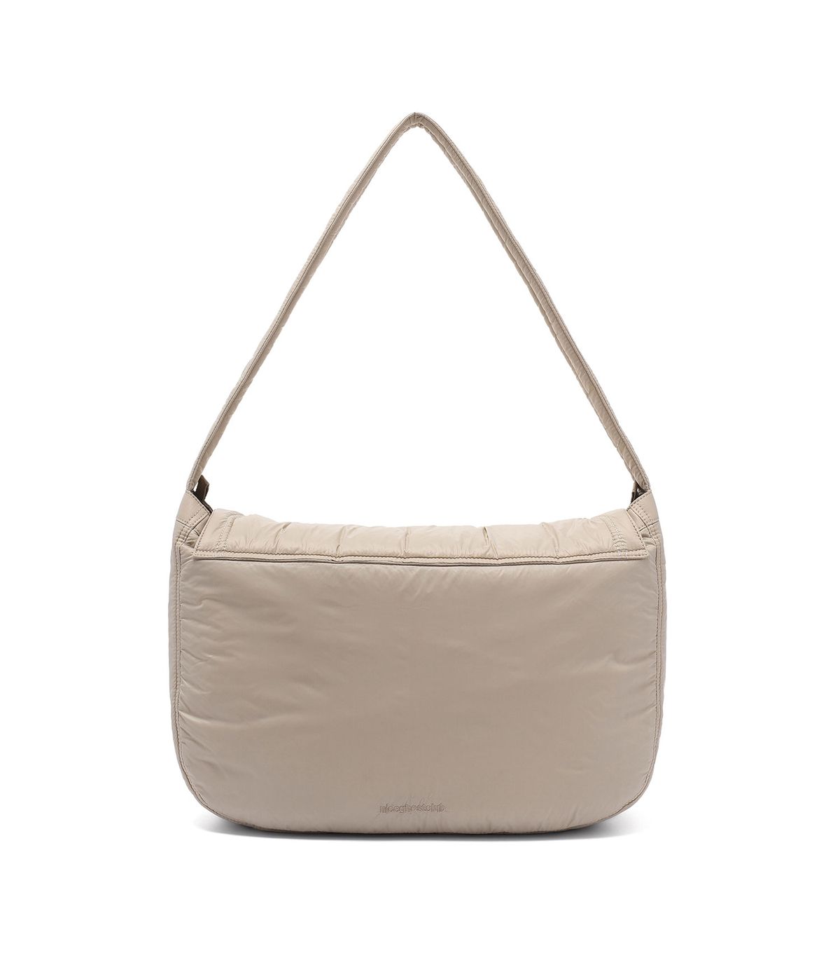 나이스고스트클럽(NICEGHOSTCLUB) STITCH PUFFER ANGELS CROSSBAG_BEIGE(NG2FFUAB41A)