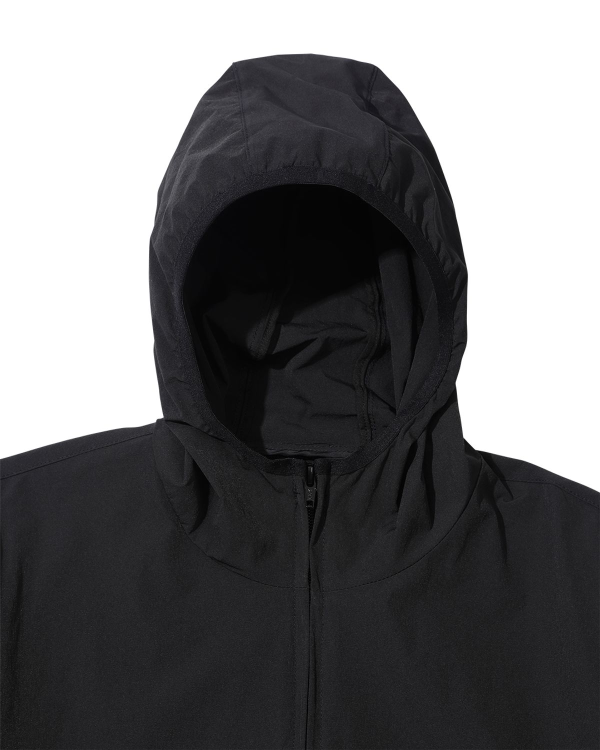더뮤지엄비지터(THEMUSEUMVISITOR) HORSE PRINTED HOODIE JACKET (BLACK)
