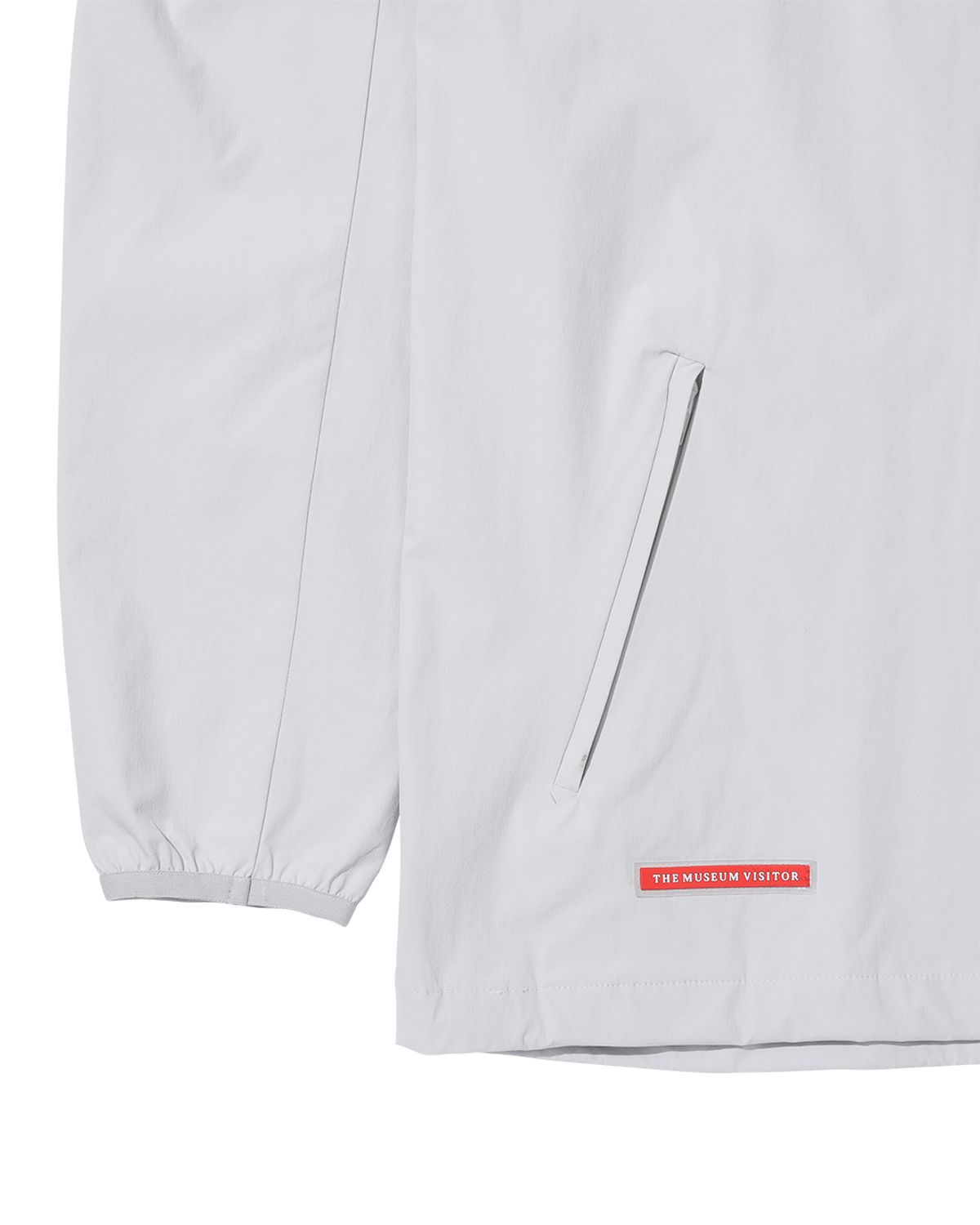 더뮤지엄비지터(THEMUSEUMVISITOR) HORSE PRINTED HOODIE JACKET (GREY)