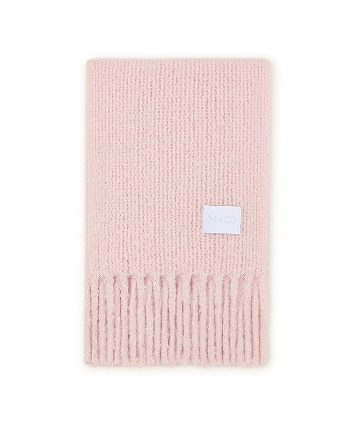 민씨오(MINCO) 팔레트 니트 머플러 (pink)