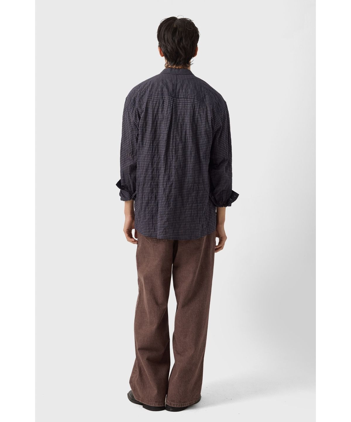 유스(YOUTH) Wide Denim Pants - Brown