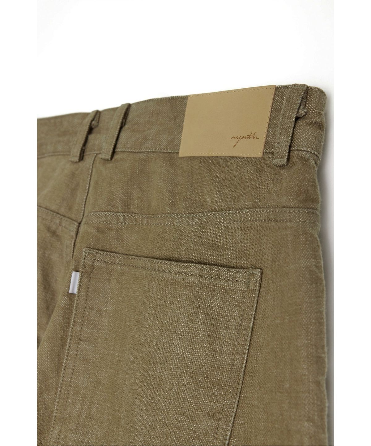 유스(YOUTH) Straight Denim Pants - Olive