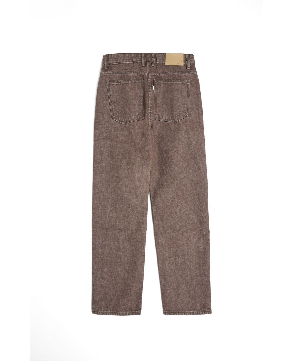 유스(YOUTH) Straight Denim Pants - Brown