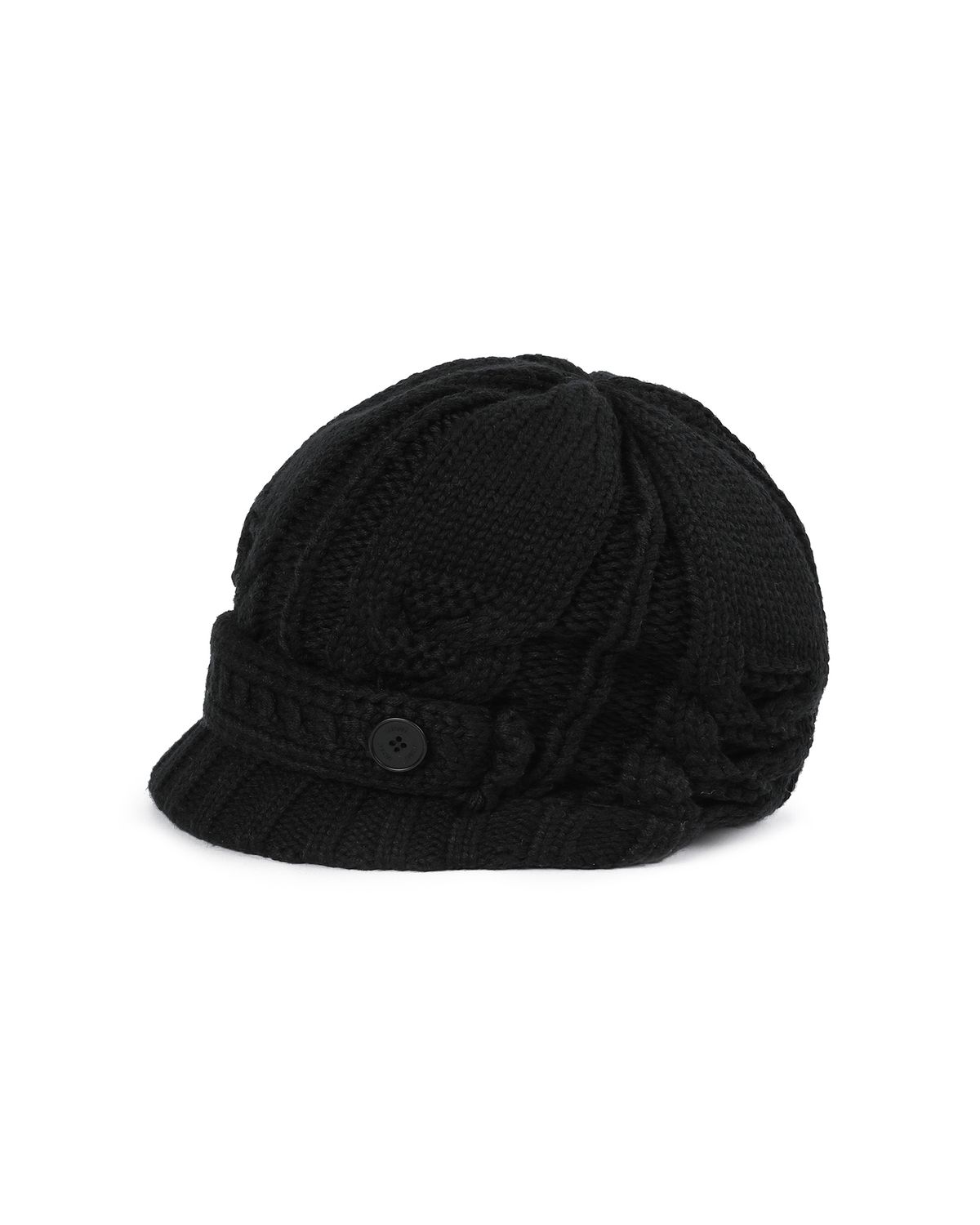 미세키서울(MISEKI SEOUL) Cable knit beret BLACK