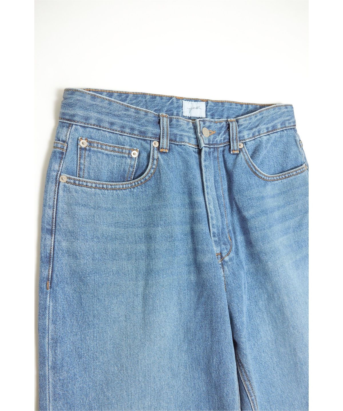 유스(YOUTH) Straight Denim Pants - Light Blue