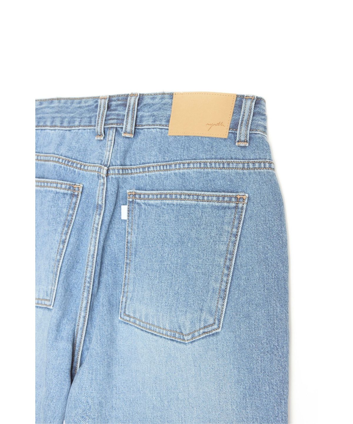 유스(YOUTH) Straight Denim Pants - Light Blue
