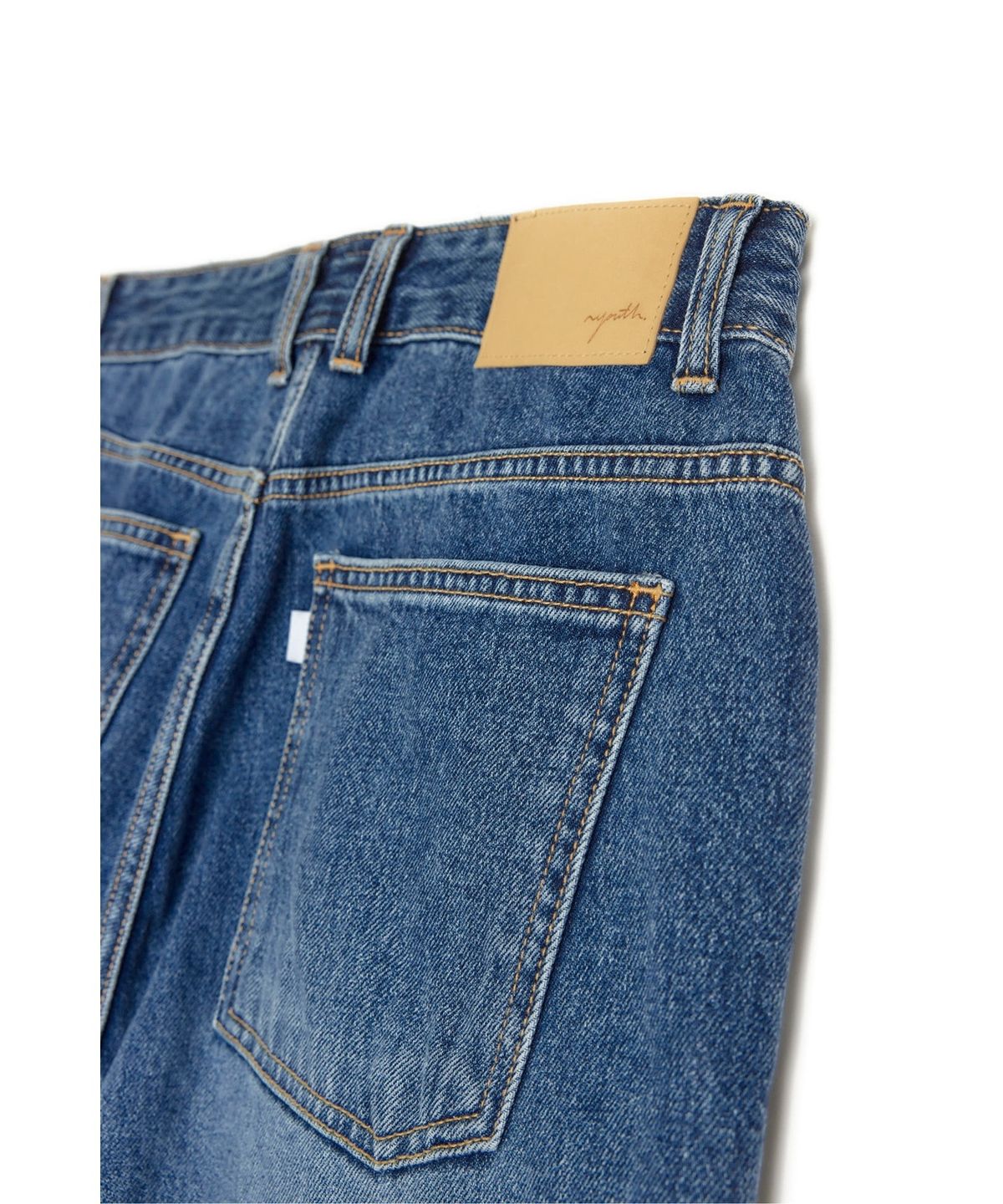 유스(YOUTH) Straight Denim Pants - Medium Blue