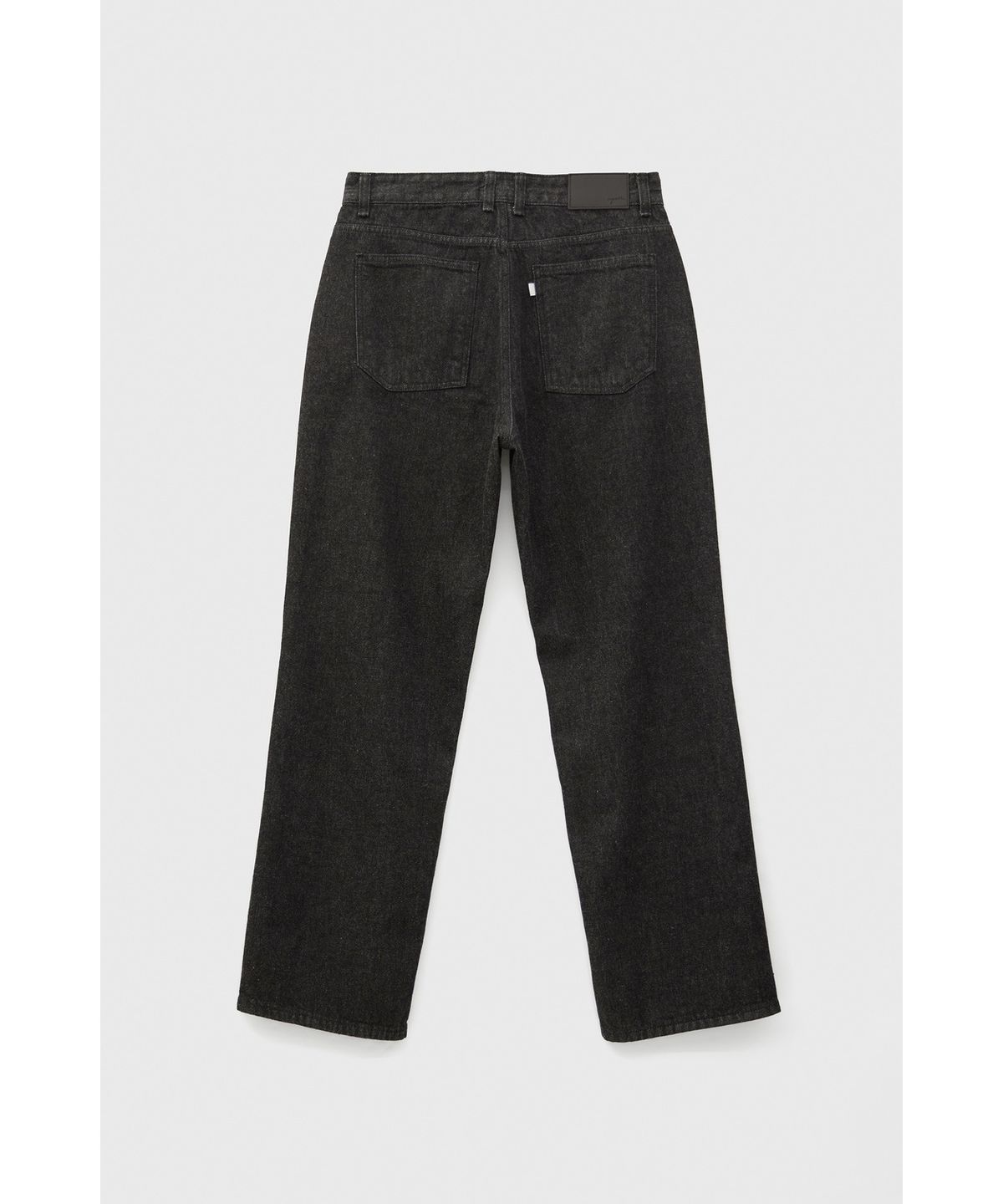 유스(YOUTH) Straight Denim Pants - Washed Black