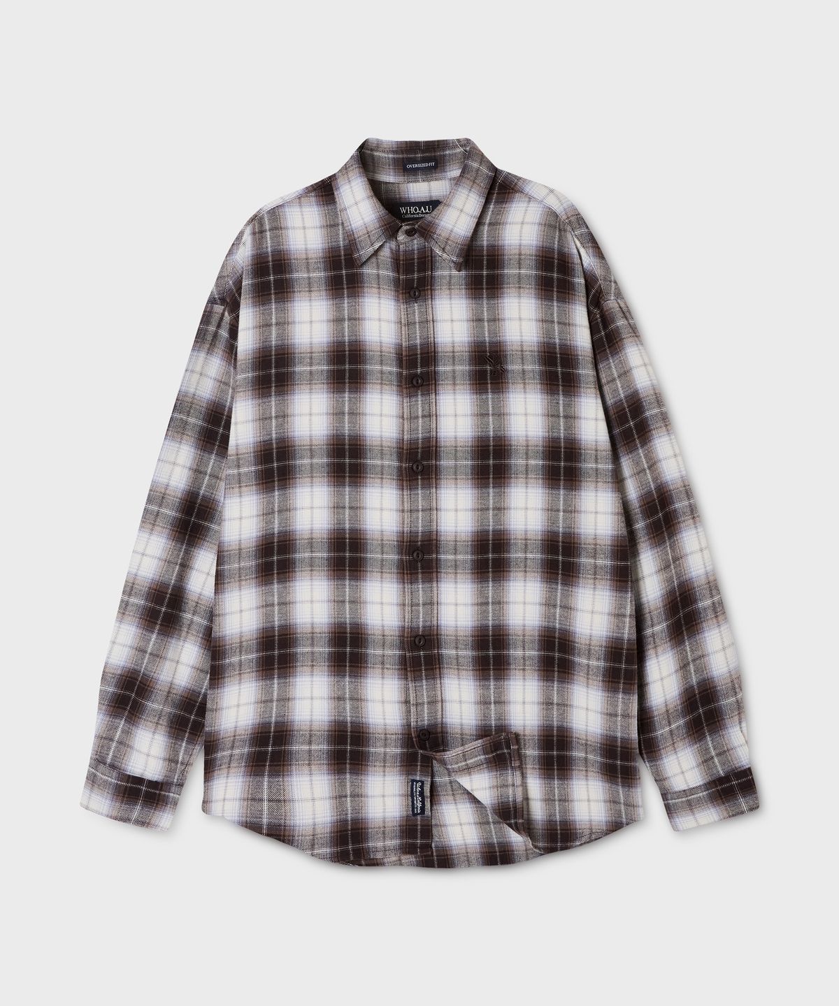 후아유(WHO.A.U) Flannel Check Shirts (U) / WHYCG4922U