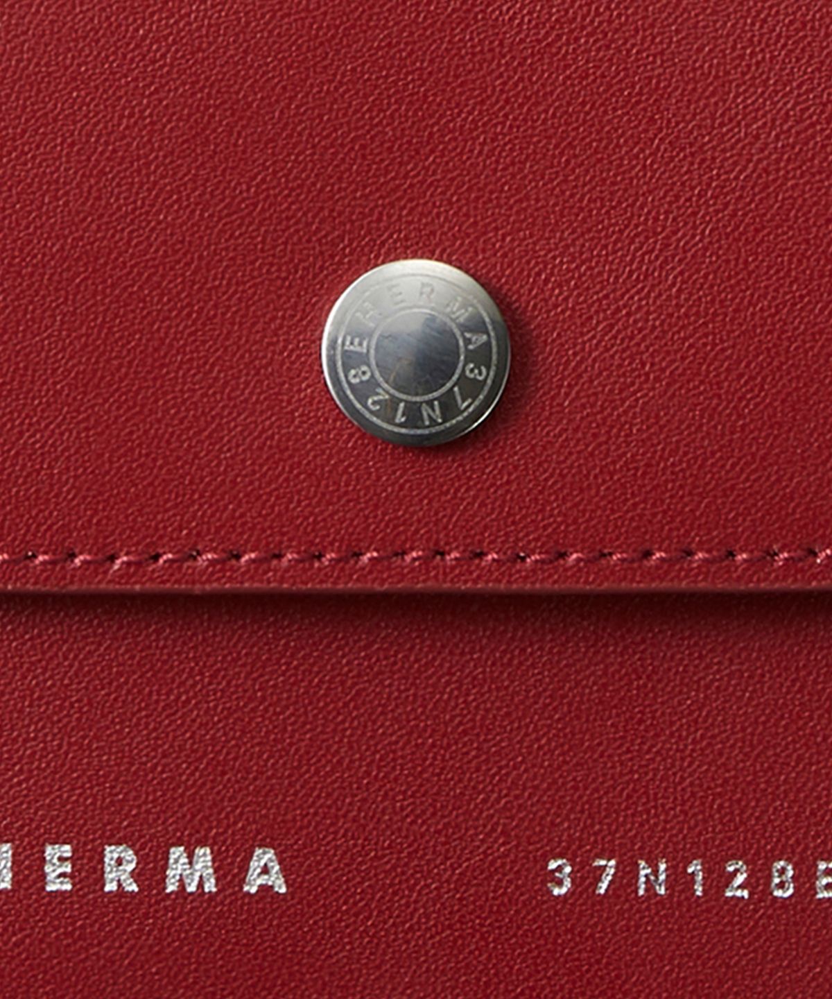 헤르마(HERMA) 쁘띠 체인 지갑 레드