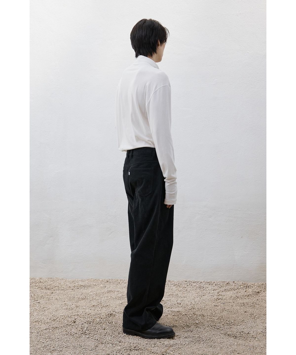유스(YOUTH) Finger Hole L/S T-shirt - White