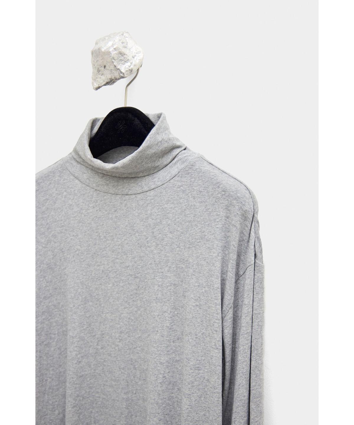 유스(YOUTH) Finger Hole L/S T-shirt - Melange Grey