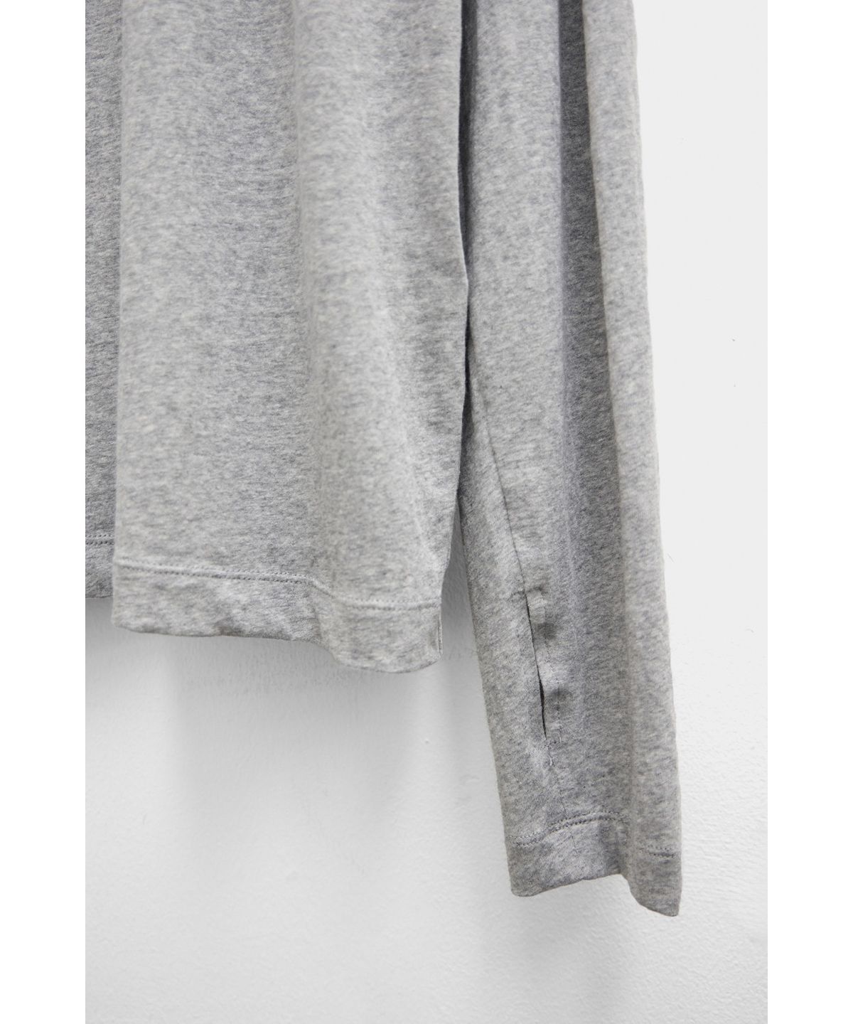 유스(YOUTH) Finger Hole L/S T-shirt - Melange Grey