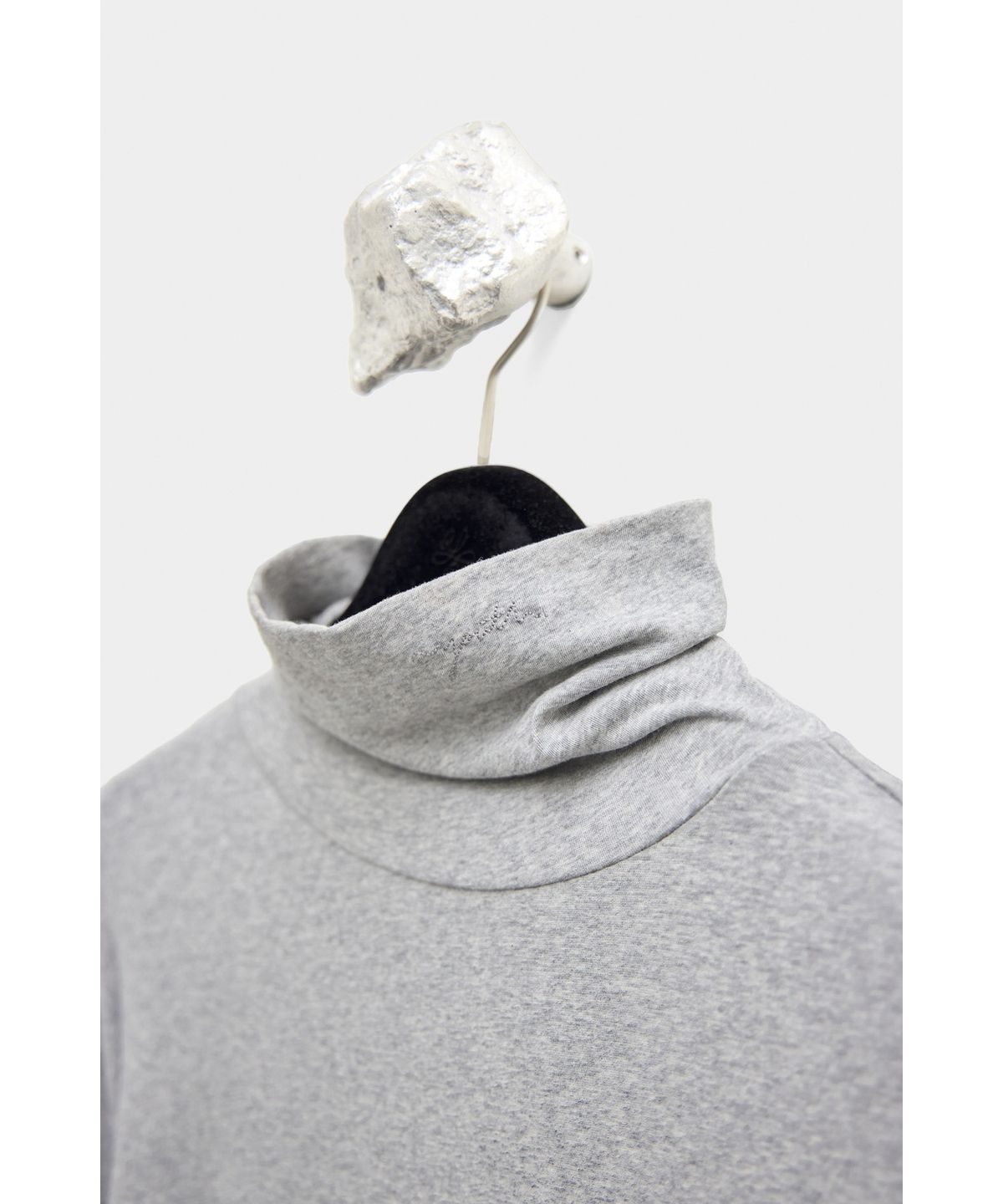유스(YOUTH) Finger Hole L/S T-shirt - Melange Grey