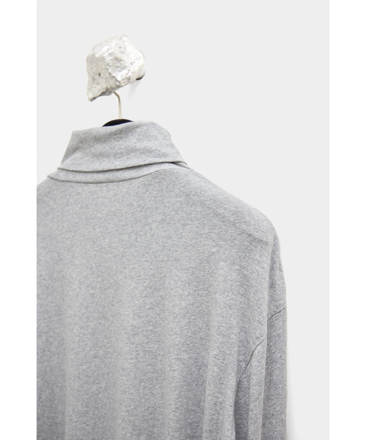 유스(YOUTH) Finger Hole L/S T-shirt - Melange Grey