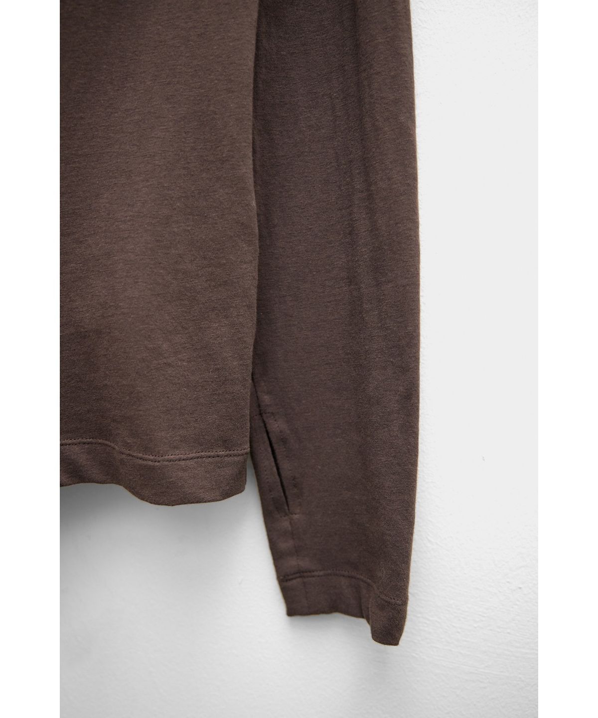 유스(YOUTH) Finger Hole L/S T-shirt - Brown