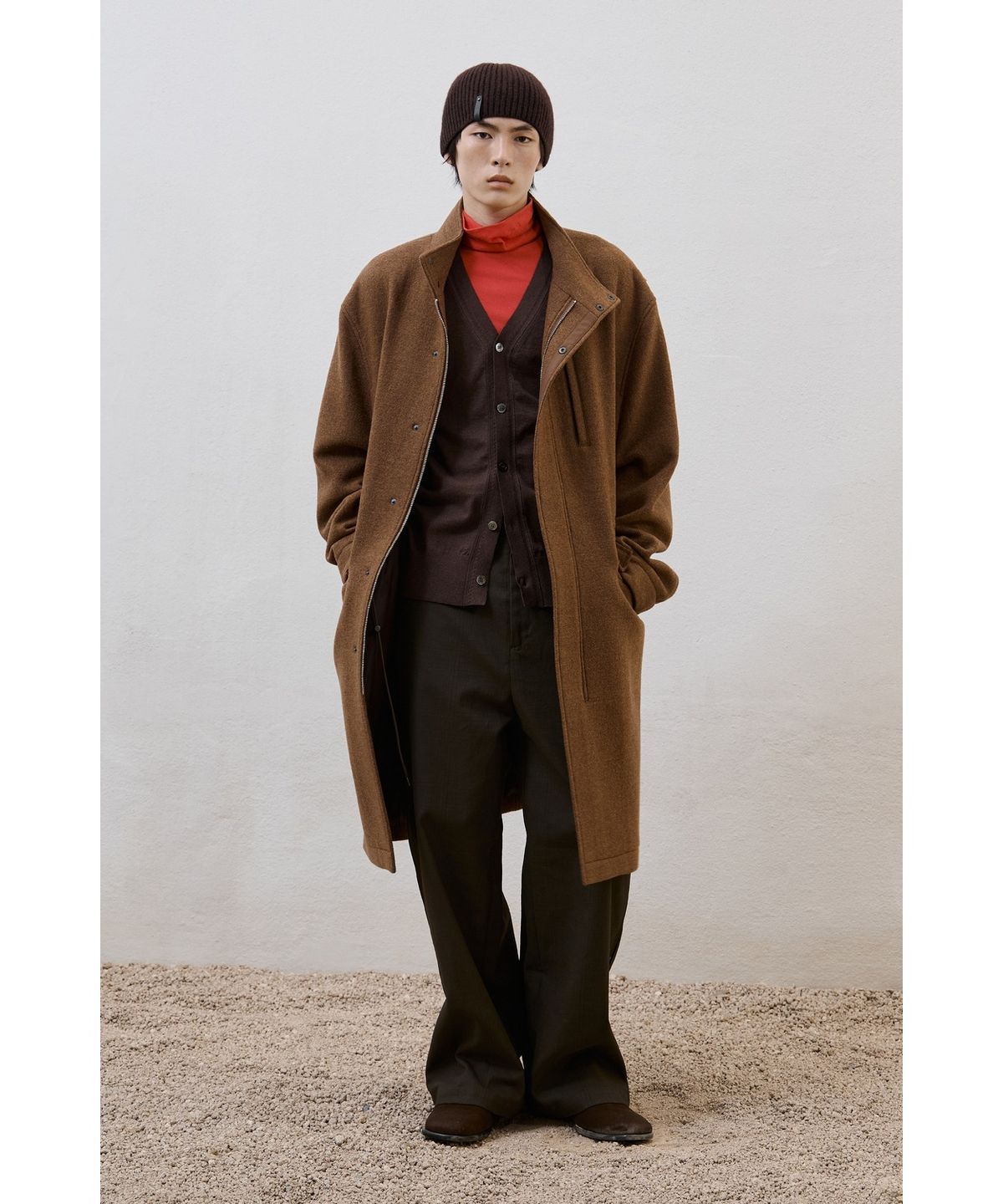 유스(YOUTH) Finger Hole L/S T-shirt - Red