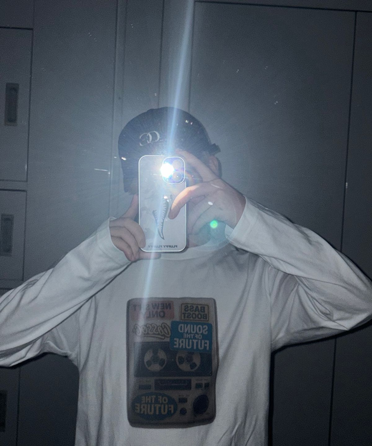 코소(COSO) 사운드 퓨쳐 롱 슬리브 긴팔(WHITE)