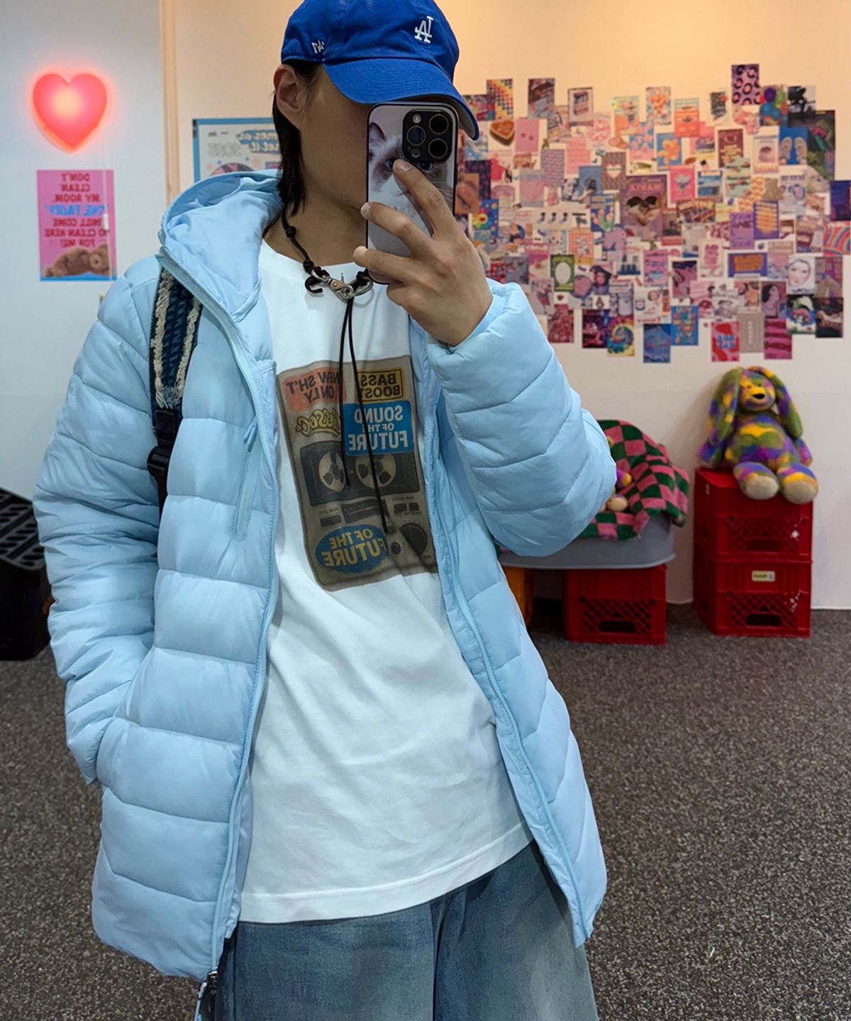 코소(COSO) 사운드 퓨쳐 롱 슬리브 긴팔(WHITE)