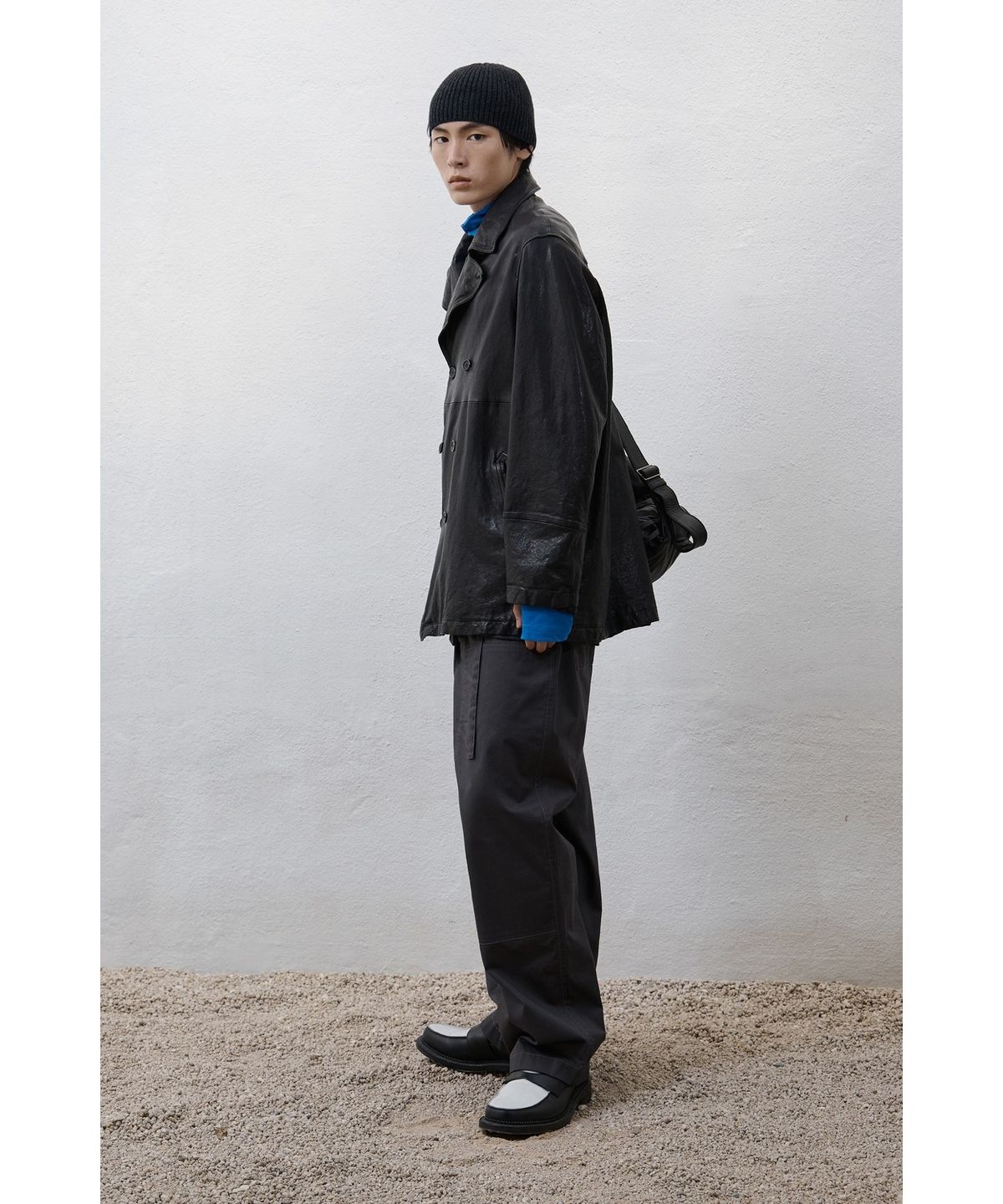 유스(YOUTH) Finger Hole L/S T-shirt - Blue