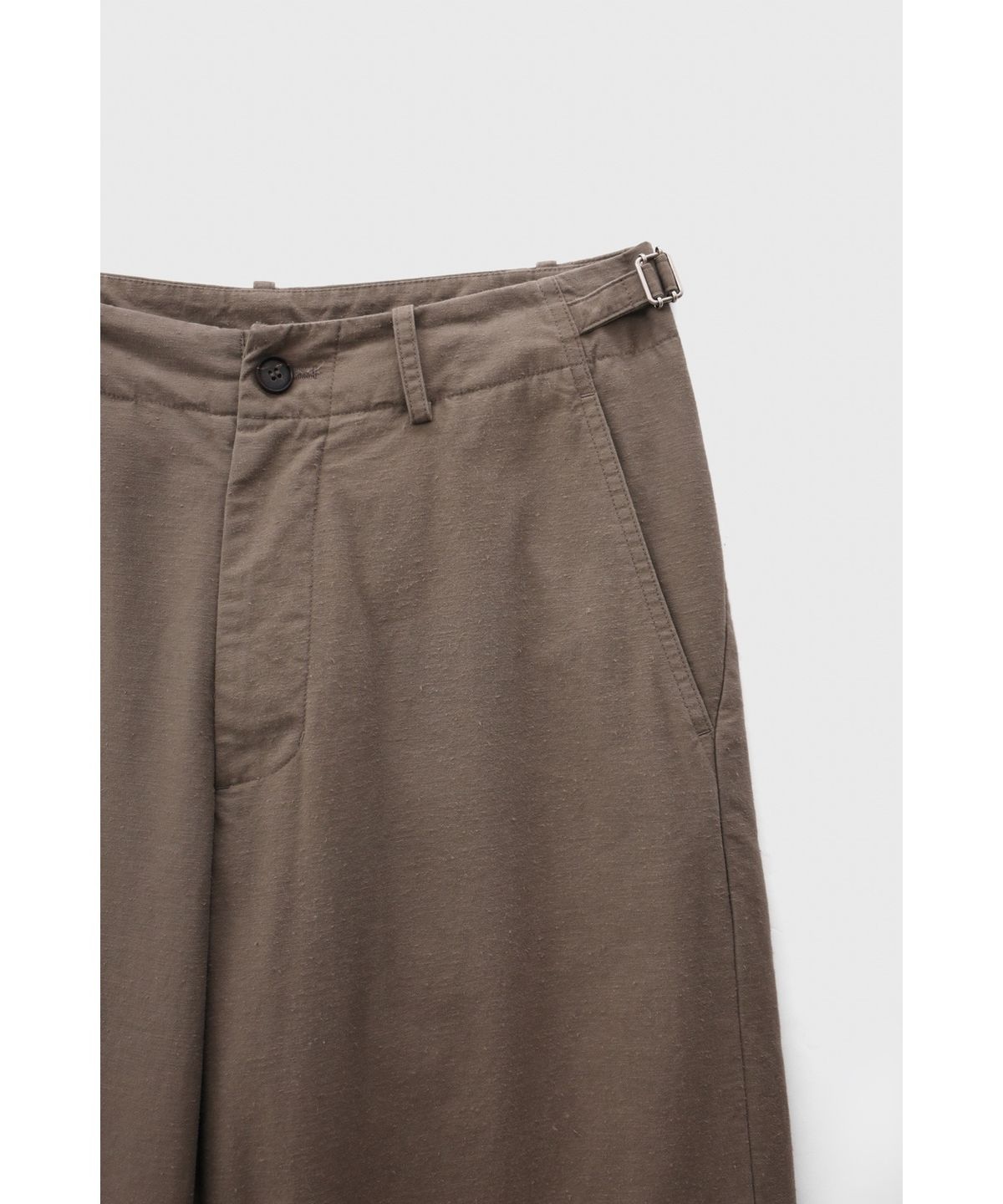 유스(YOUTH) Washed Wide Chino Pants - Moss