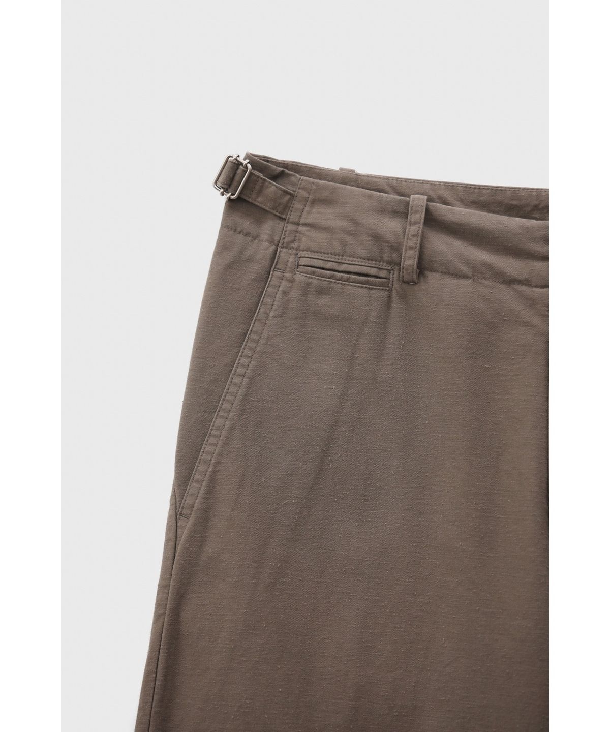 유스(YOUTH) Washed Wide Chino Pants - Moss